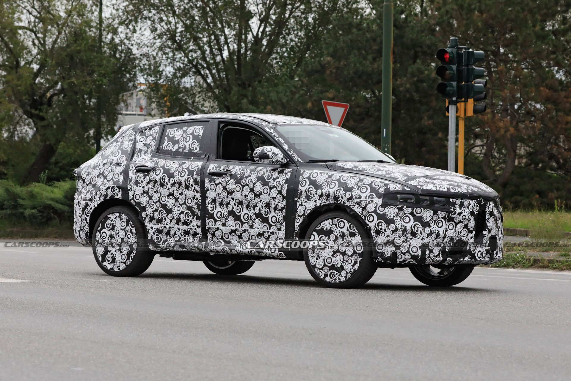 2023 Alfa Romeo Tonale Spied With A Jeep-Branded Engine