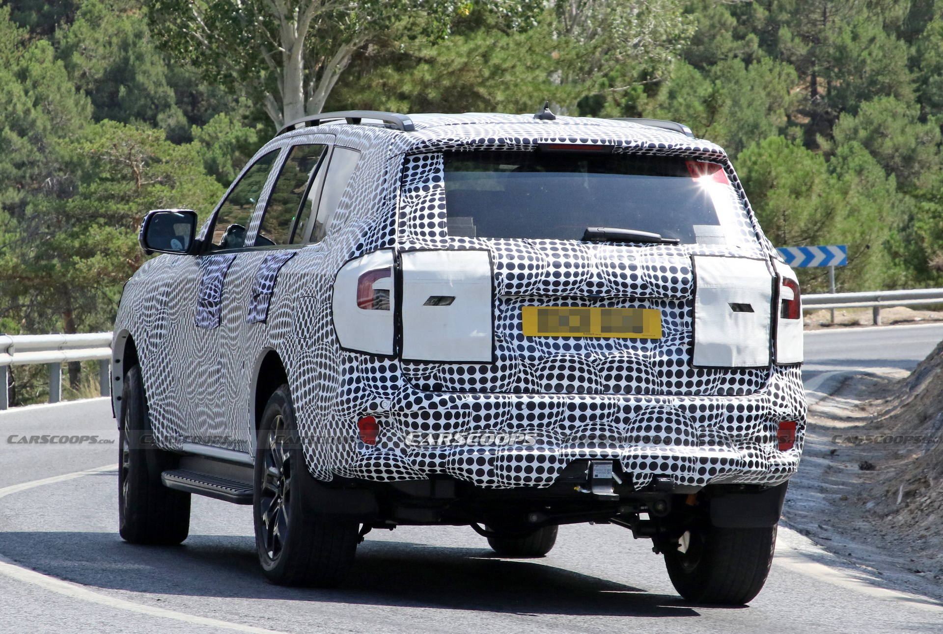 Ford Caught Testing Possible Hybrid Everest In Europe