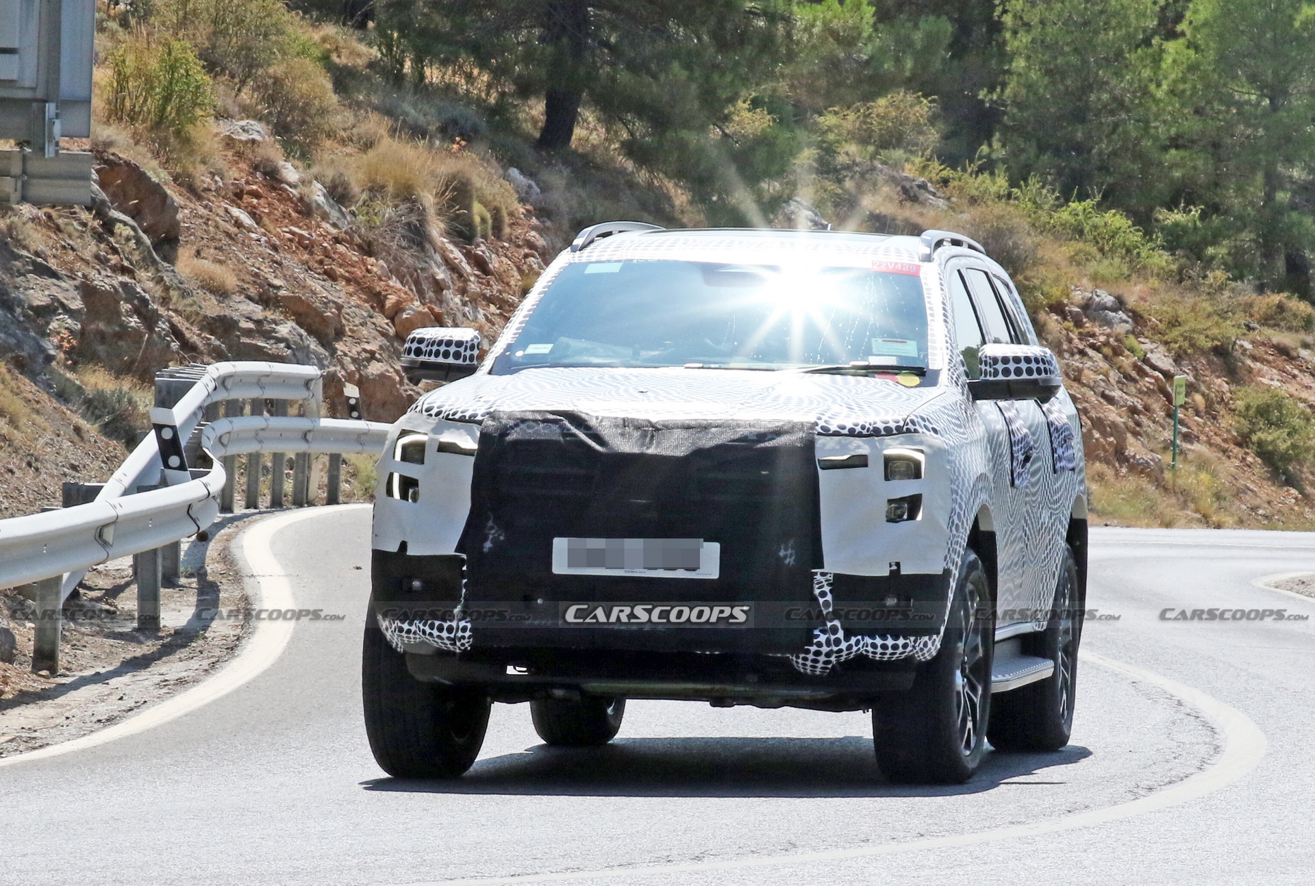 Ford Caught Testing Possible Hybrid Everest In Europe