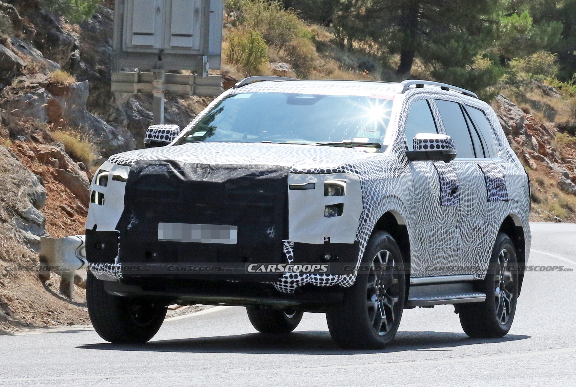 Ford Caught Testing Possible Hybrid Everest In Europe