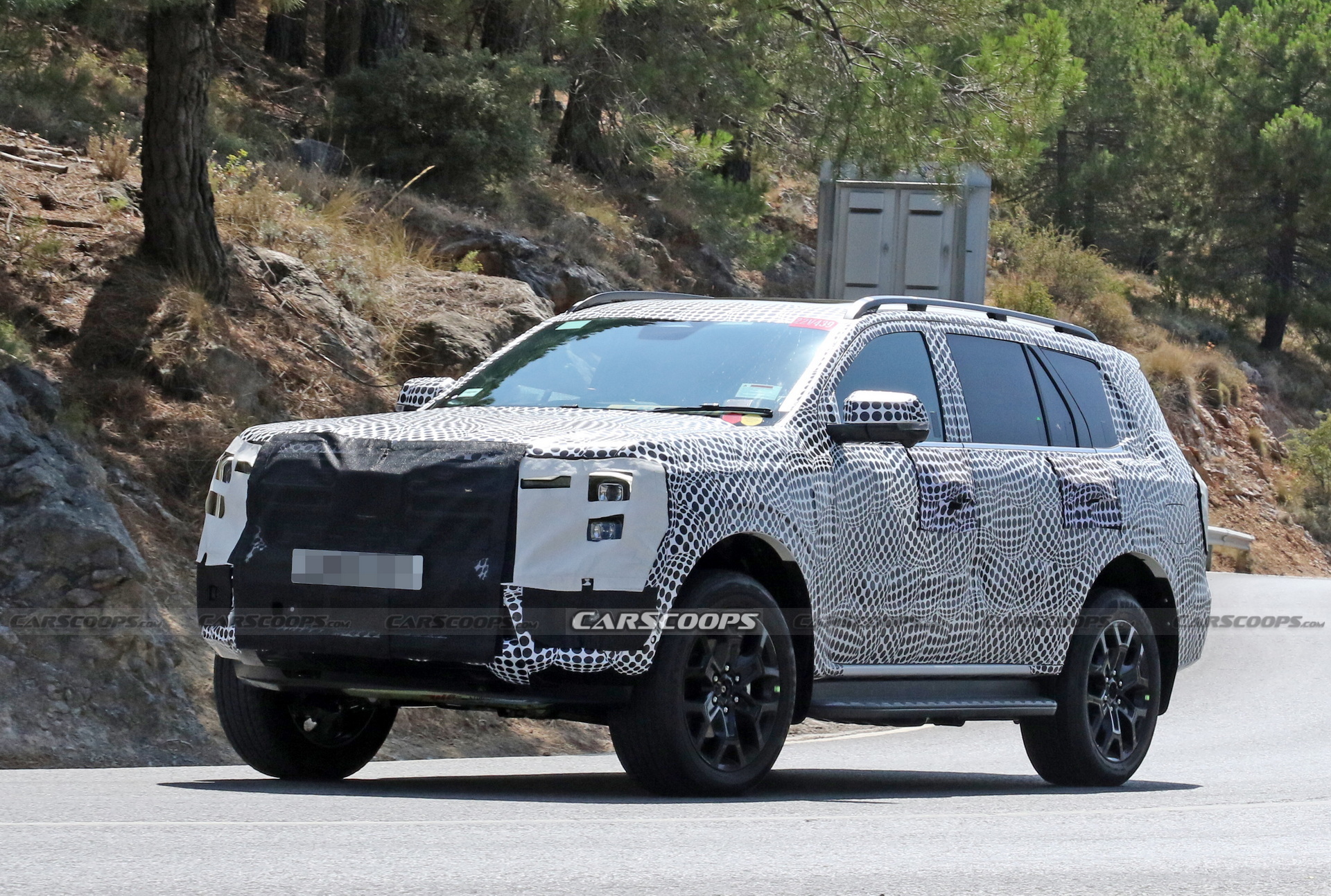 Ford Caught Testing Possible Hybrid Everest In Europe