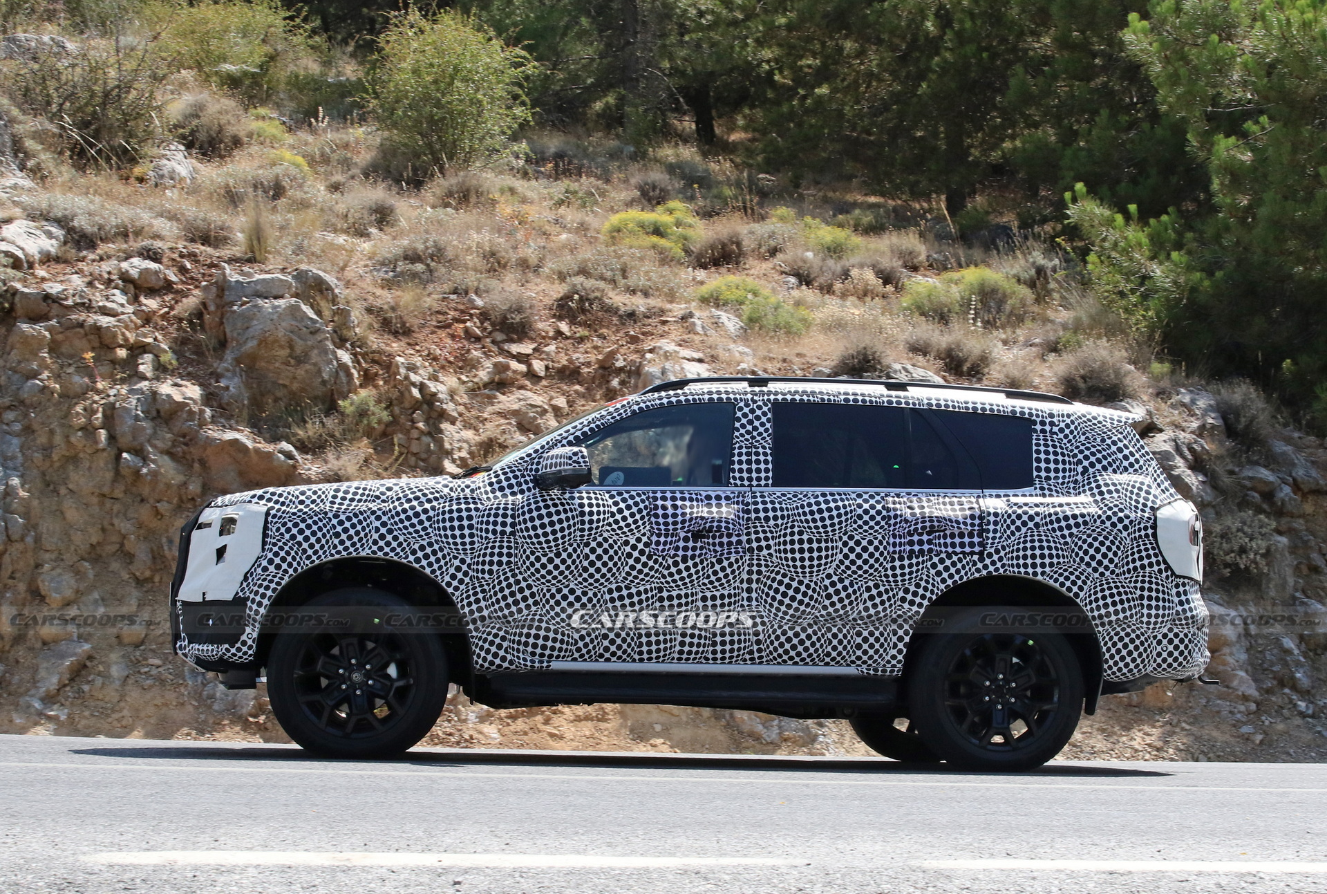 Ford Caught Testing Possible Hybrid Everest In Europe
