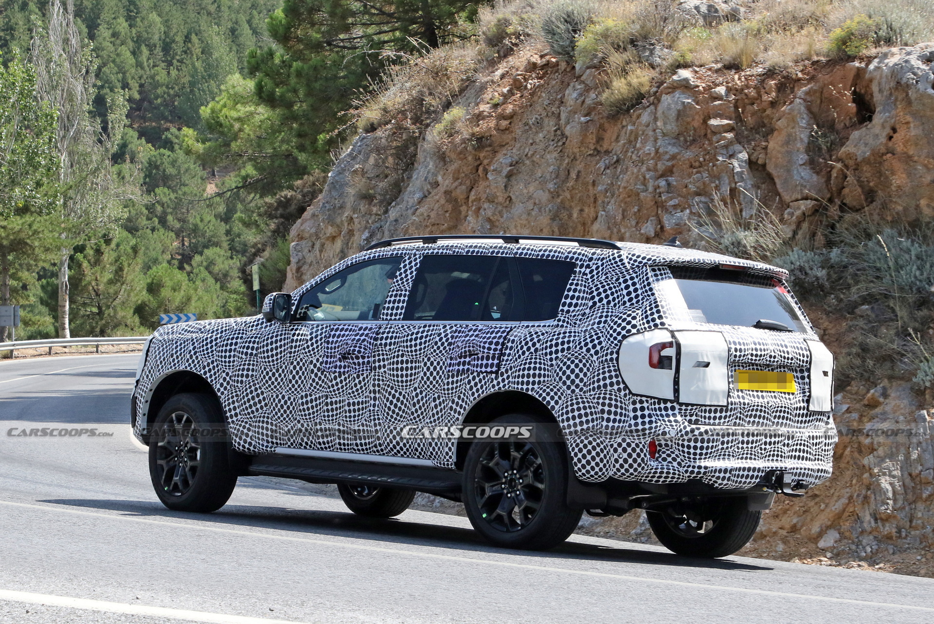 Ford Caught Testing Possible Hybrid Everest In Europe