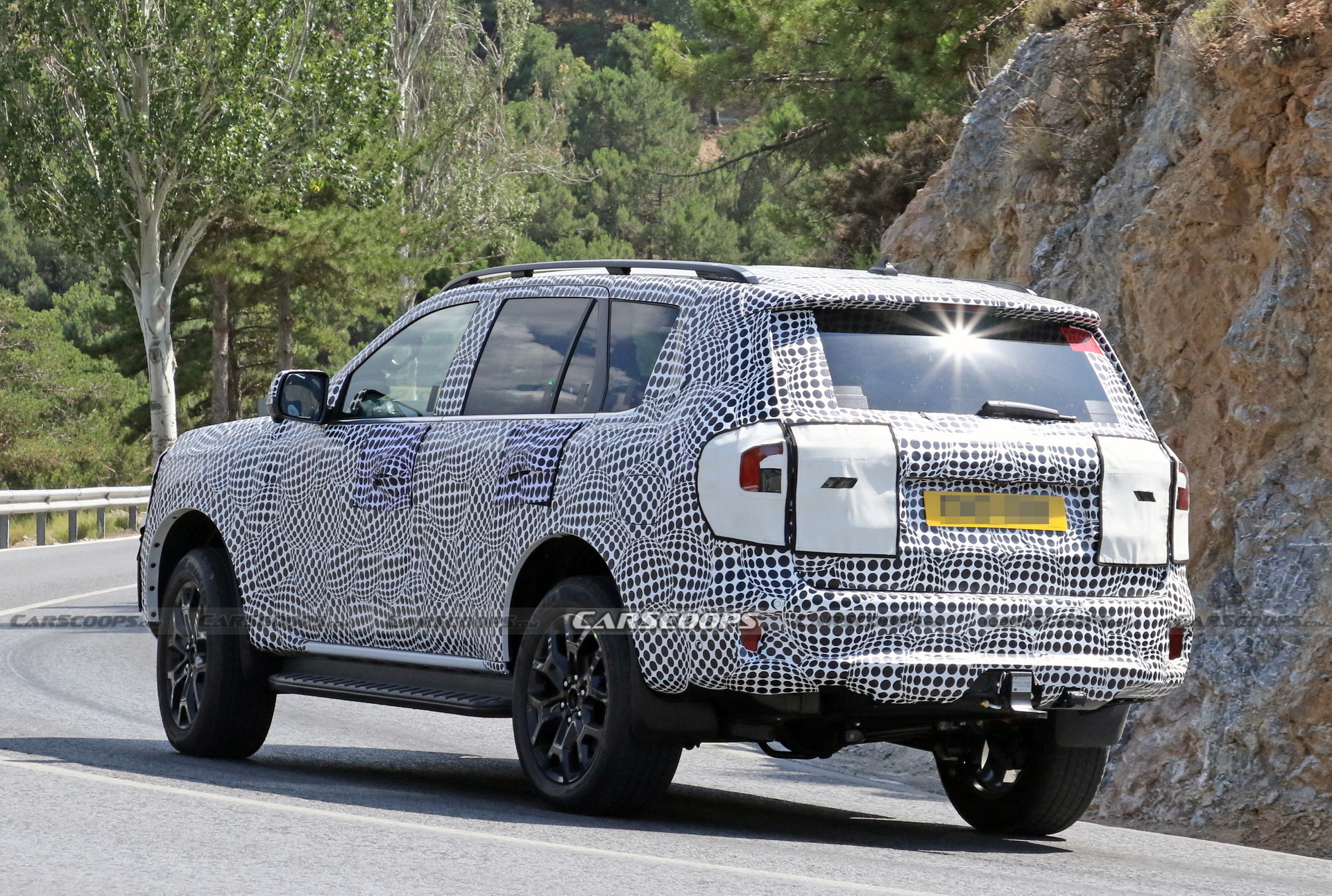 Ford Caught Testing Possible Hybrid Everest In Europe