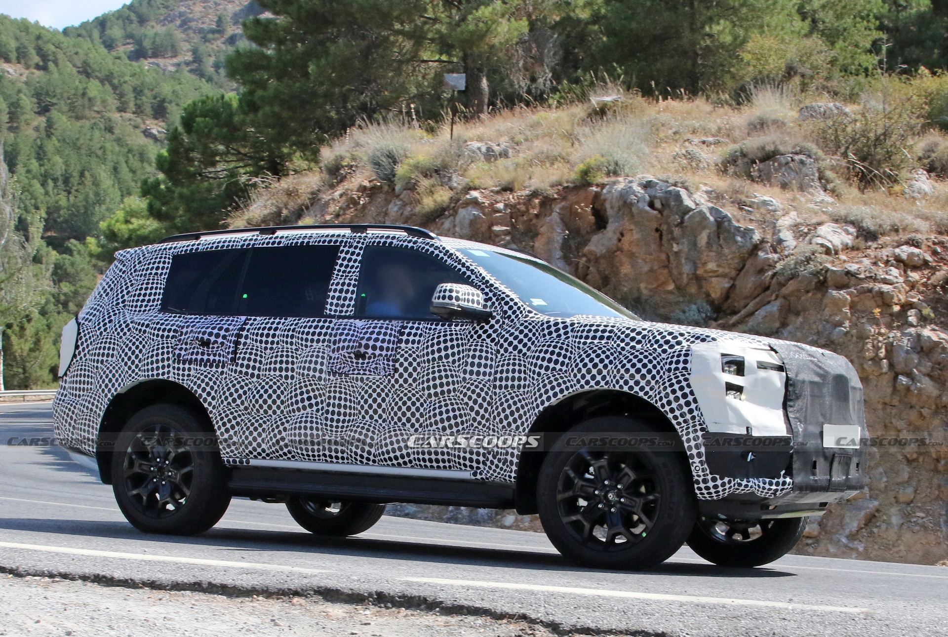 Ford Caught Testing Possible Hybrid Everest In Europe