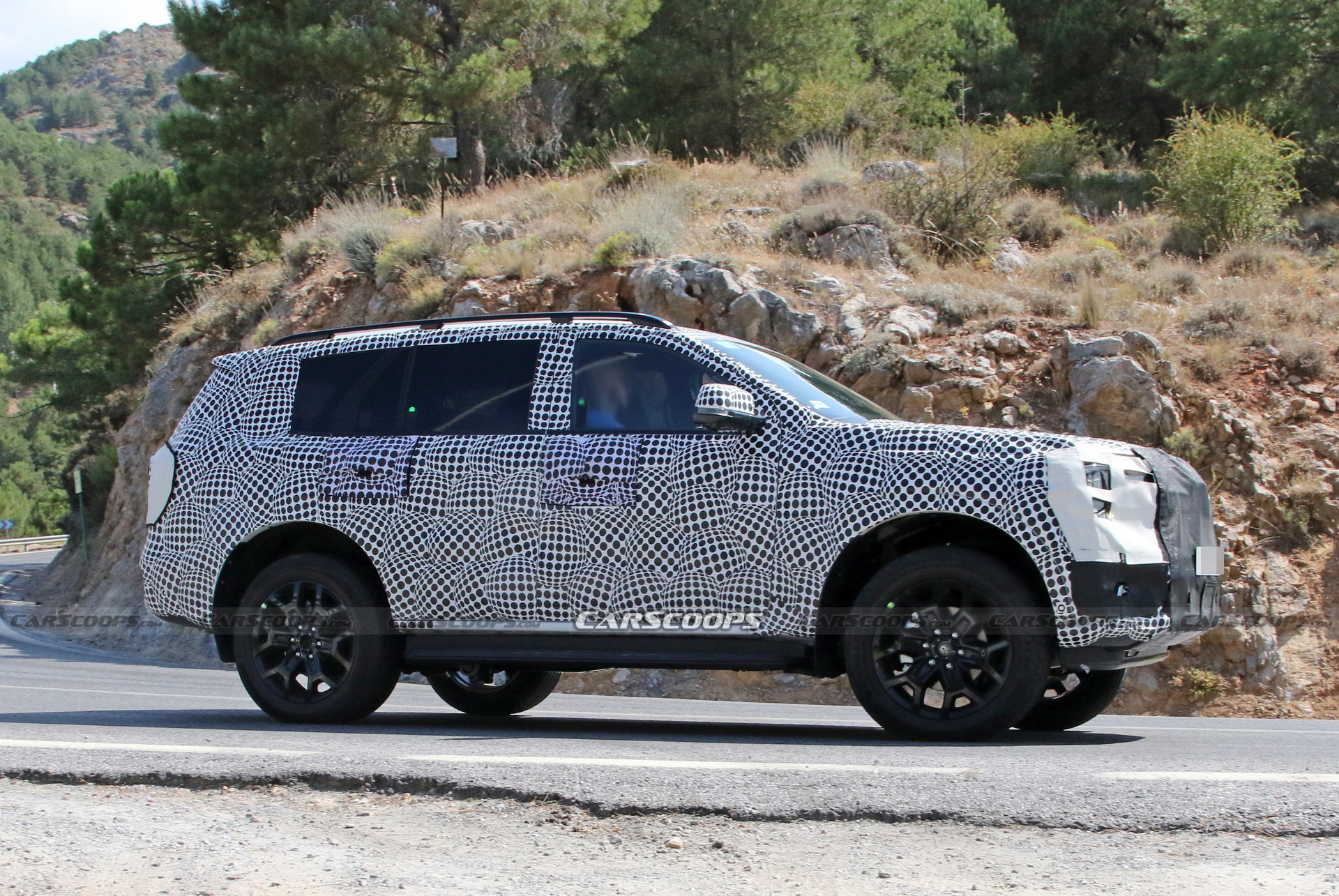 Ford Caught Testing Possible Hybrid Everest In Europe