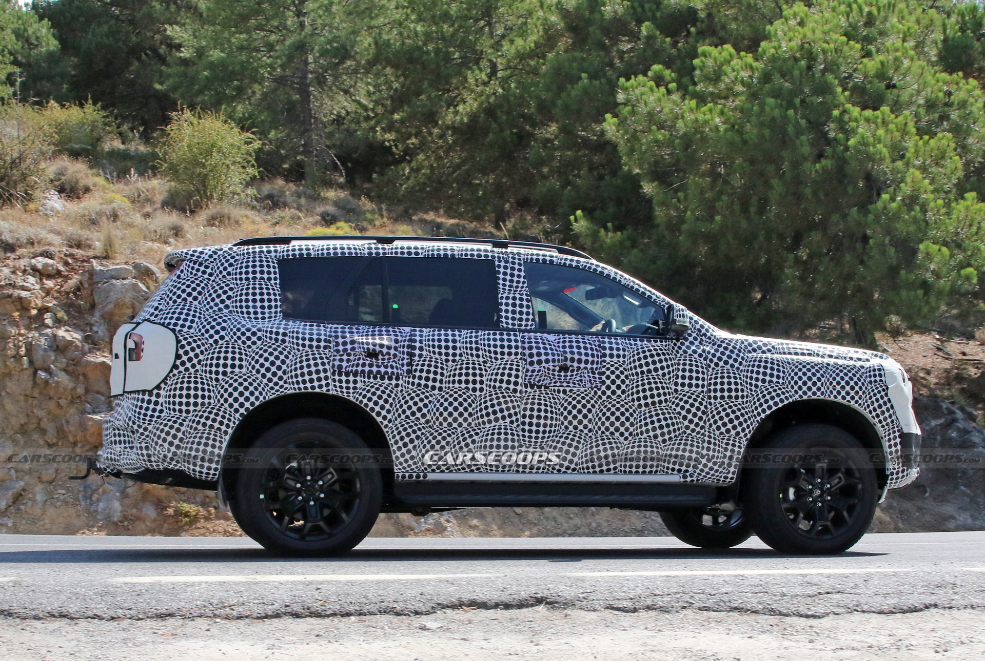 Ford Caught Testing Possible Hybrid Everest In Europe
