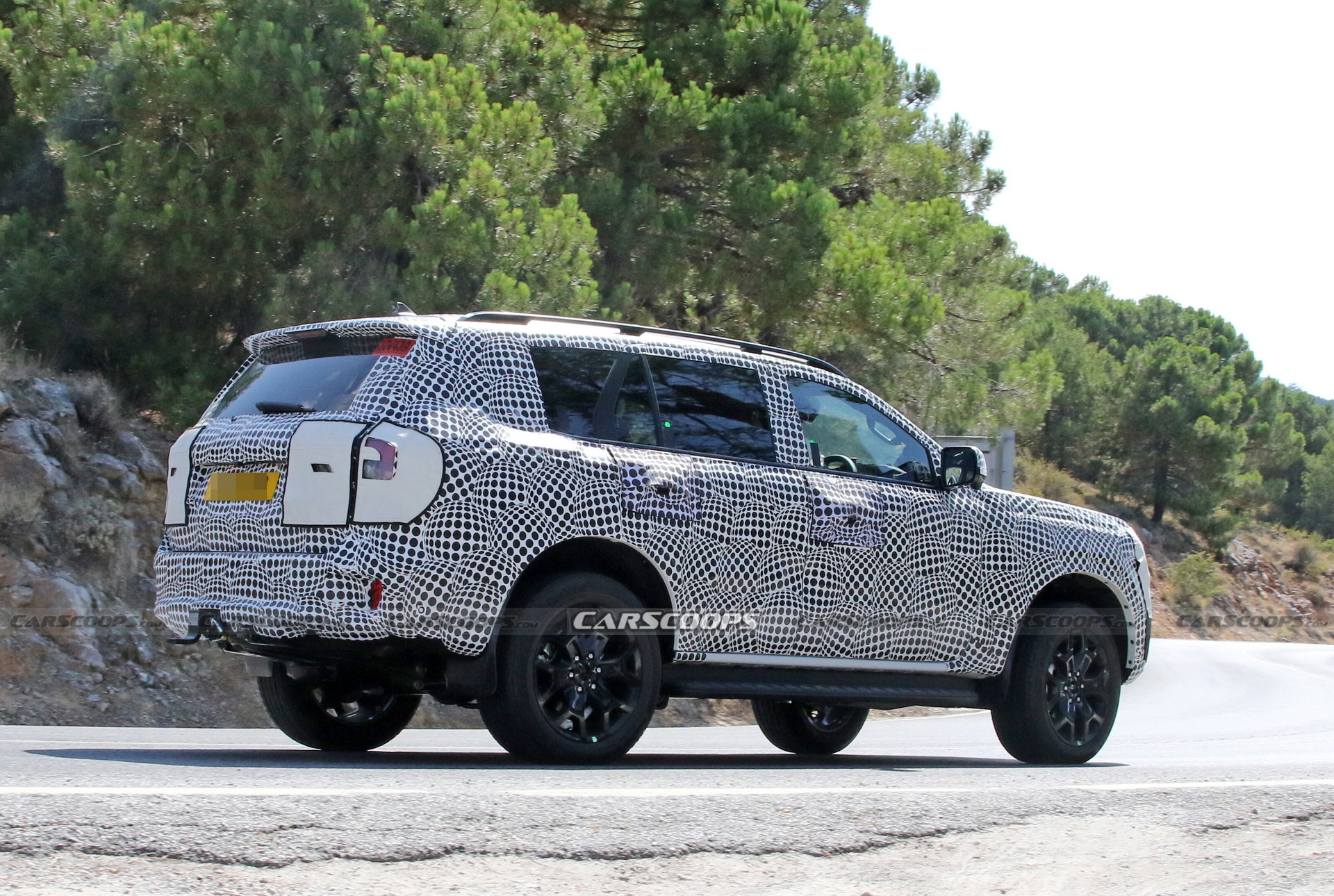 Ford Caught Testing Possible Hybrid Everest In Europe