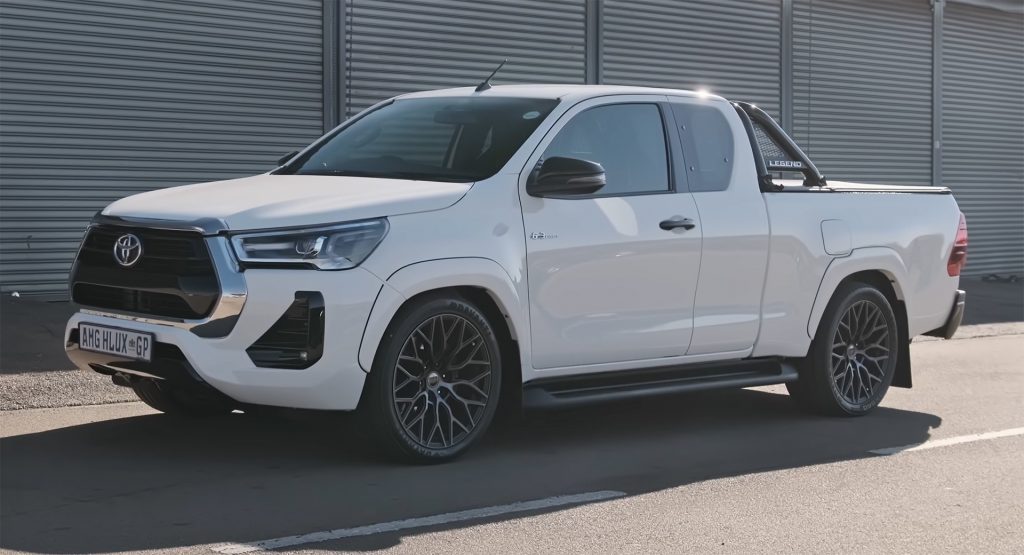  This Toyota Hilux Has Something The AMG C63 Doesn’t