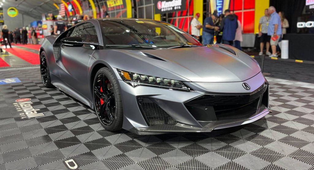  First 2022 Acura NSX Type S Sells For $1.1 Million At Monterey Auction