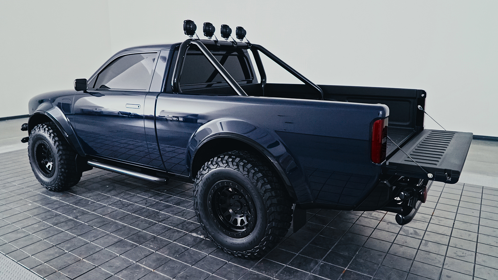 Alpha Unveils Its Wolf Electric Pickup Truck In The Flesh