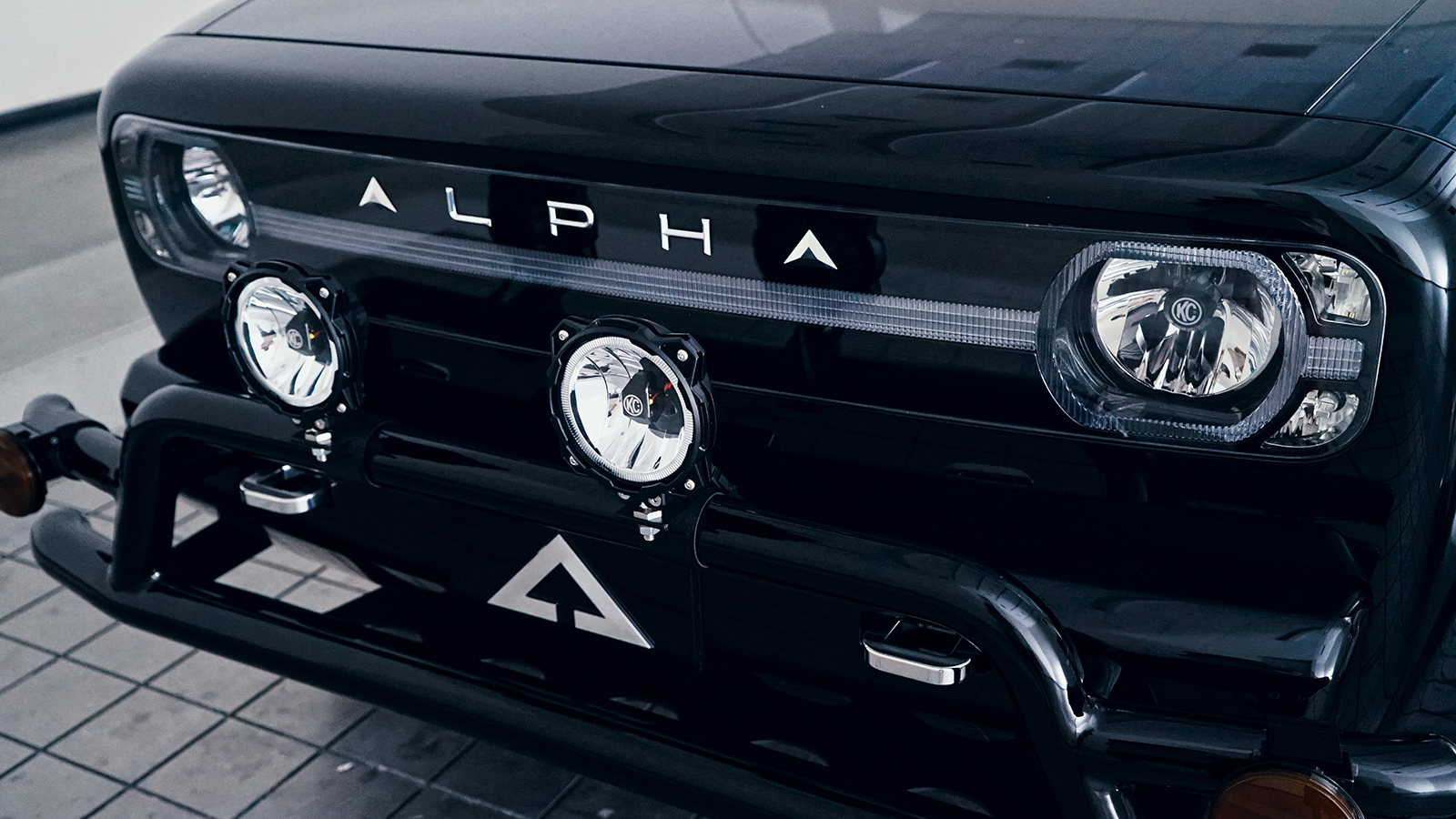 Alpha Unveils Its Wolf Electric Pickup Truck In The Flesh