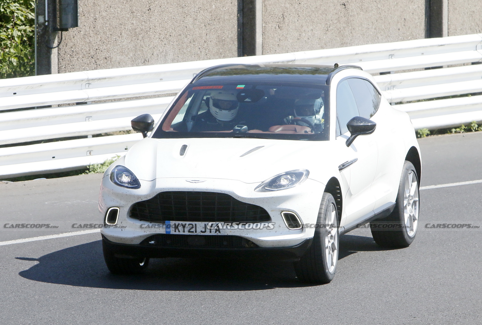 Aston Martin Is Testing Its DBX Hybrid At The ‘Ring