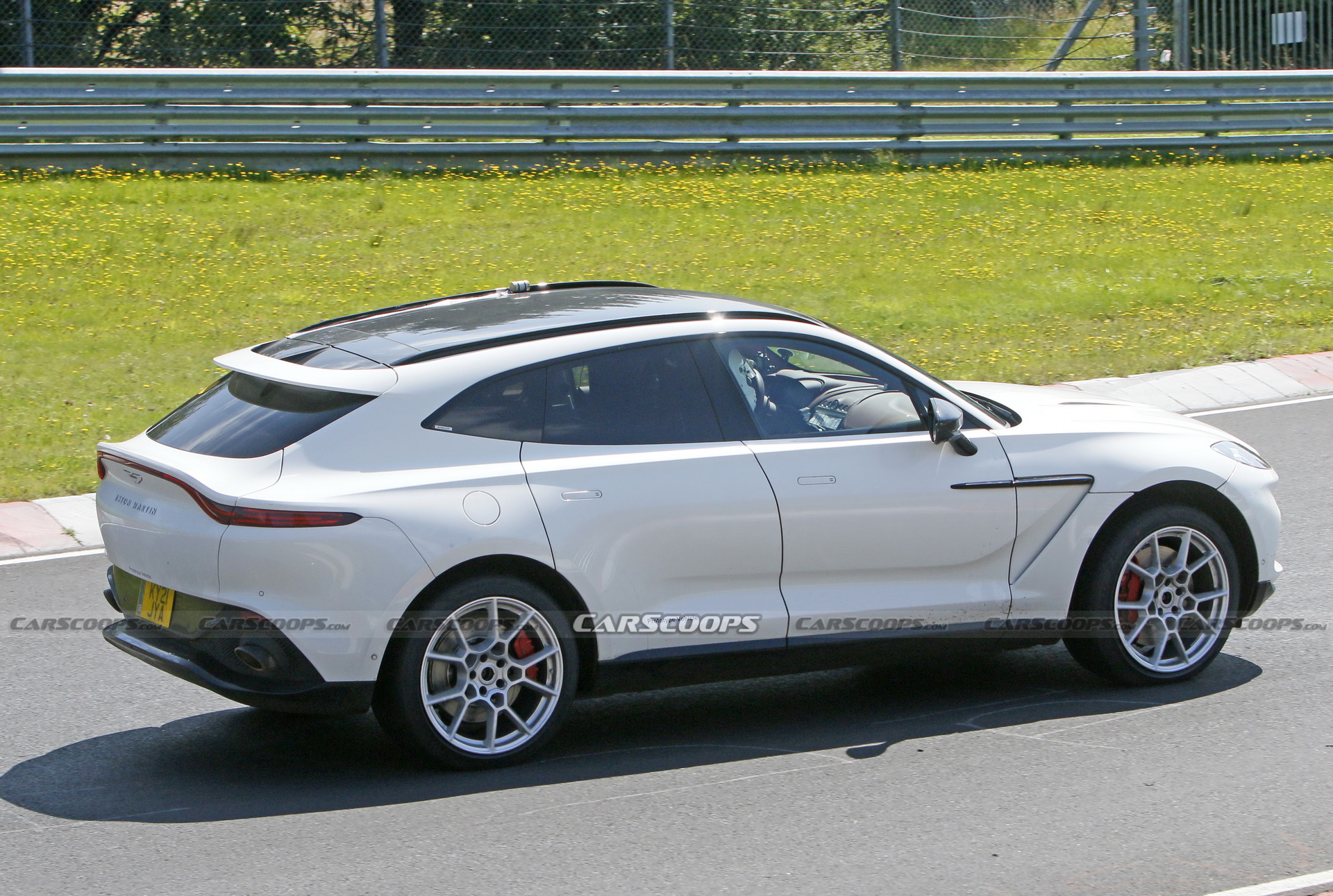 Aston Martin Is Testing Its DBX Hybrid At The ‘Ring