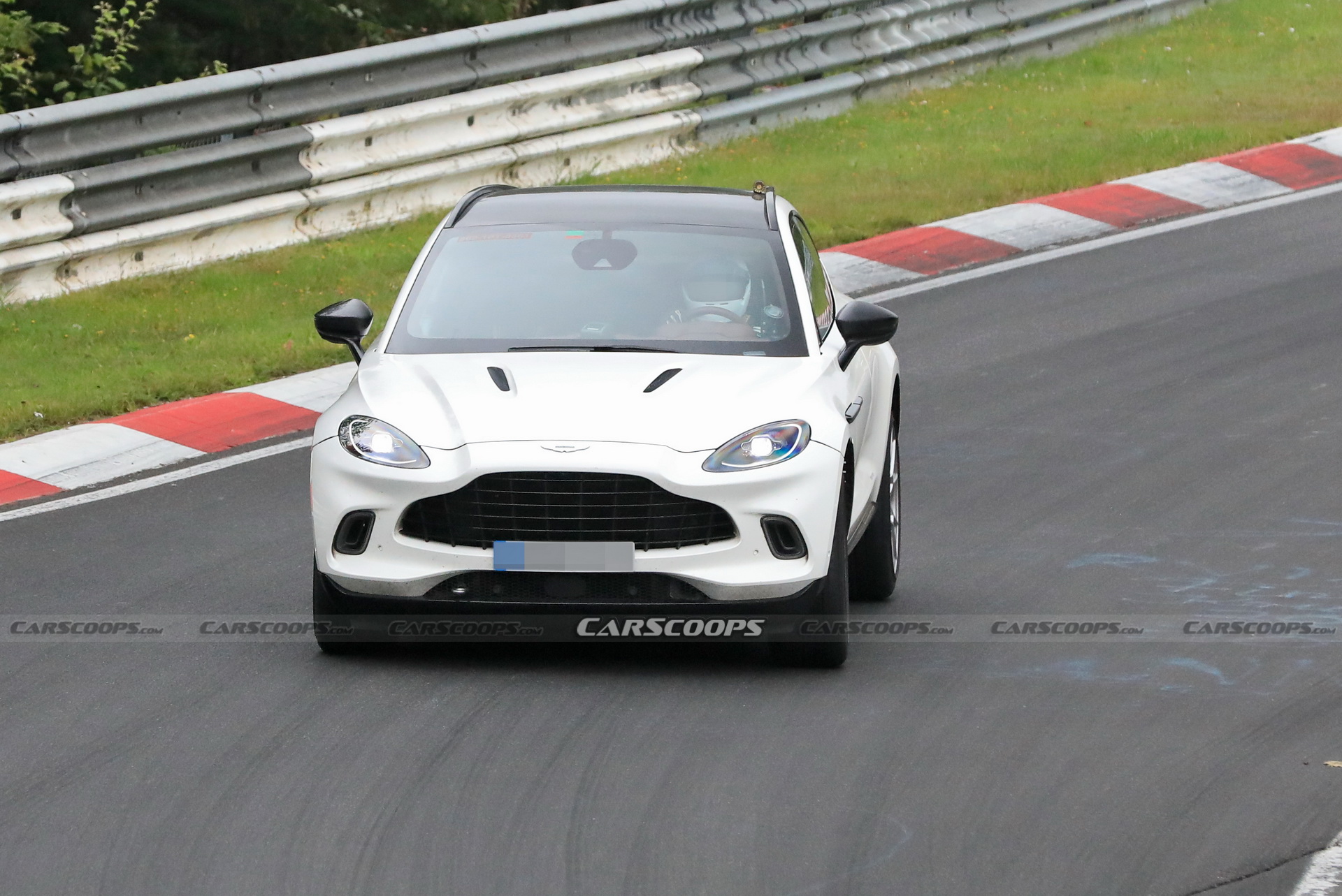 Aston Martin Is Testing Its DBX Hybrid At The ‘Ring