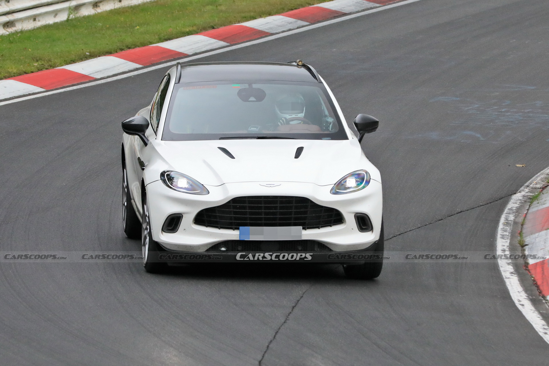 Aston Martin Is Testing Its DBX Hybrid At The ‘Ring