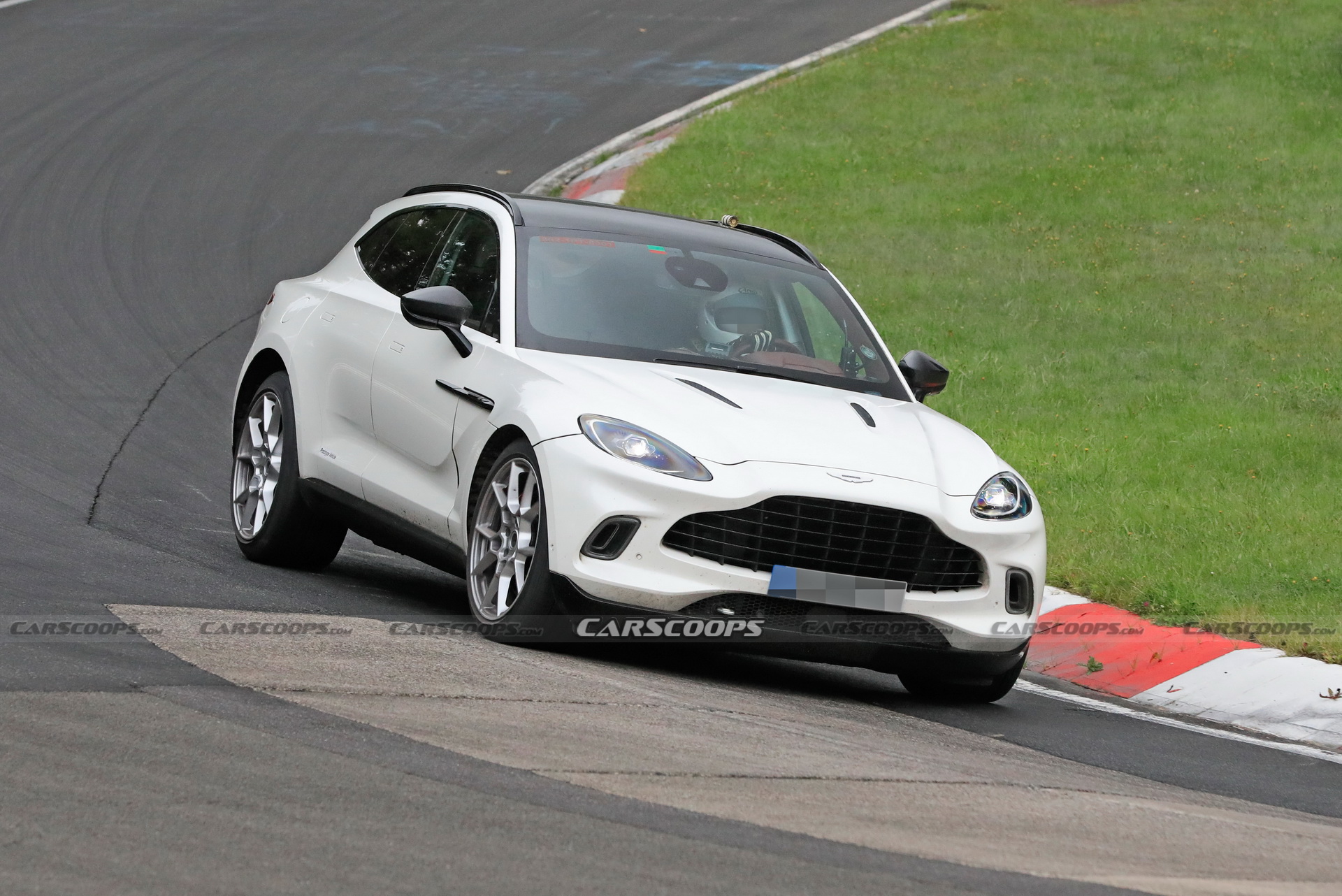 Aston Martin Is Testing Its DBX Hybrid At The ‘Ring