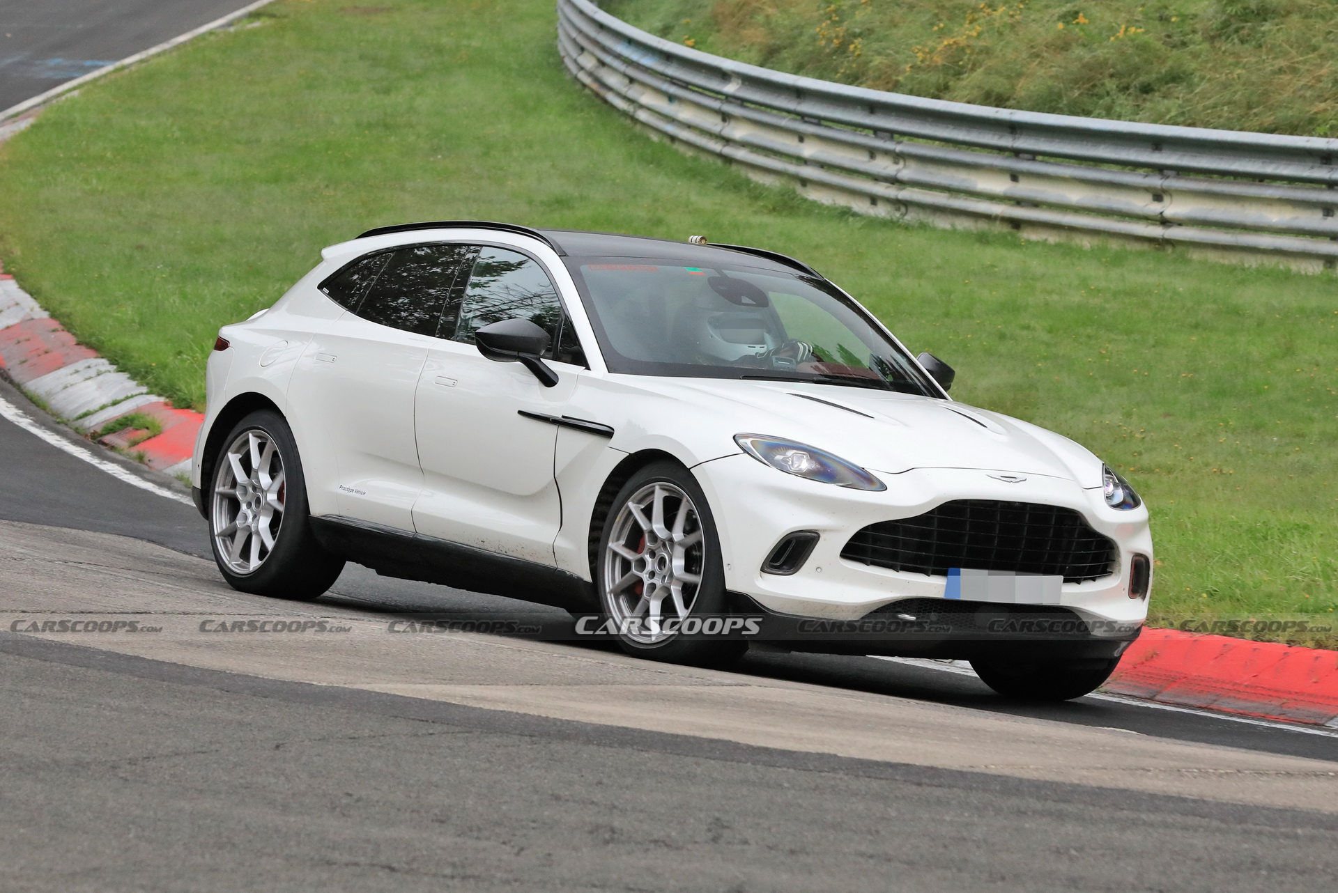 Aston Martin Is Testing Its DBX Hybrid At The ‘Ring
