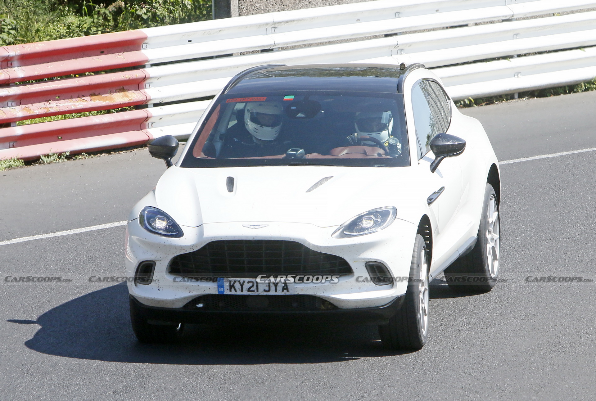 Aston Martin Is Testing Its DBX Hybrid At The ‘Ring