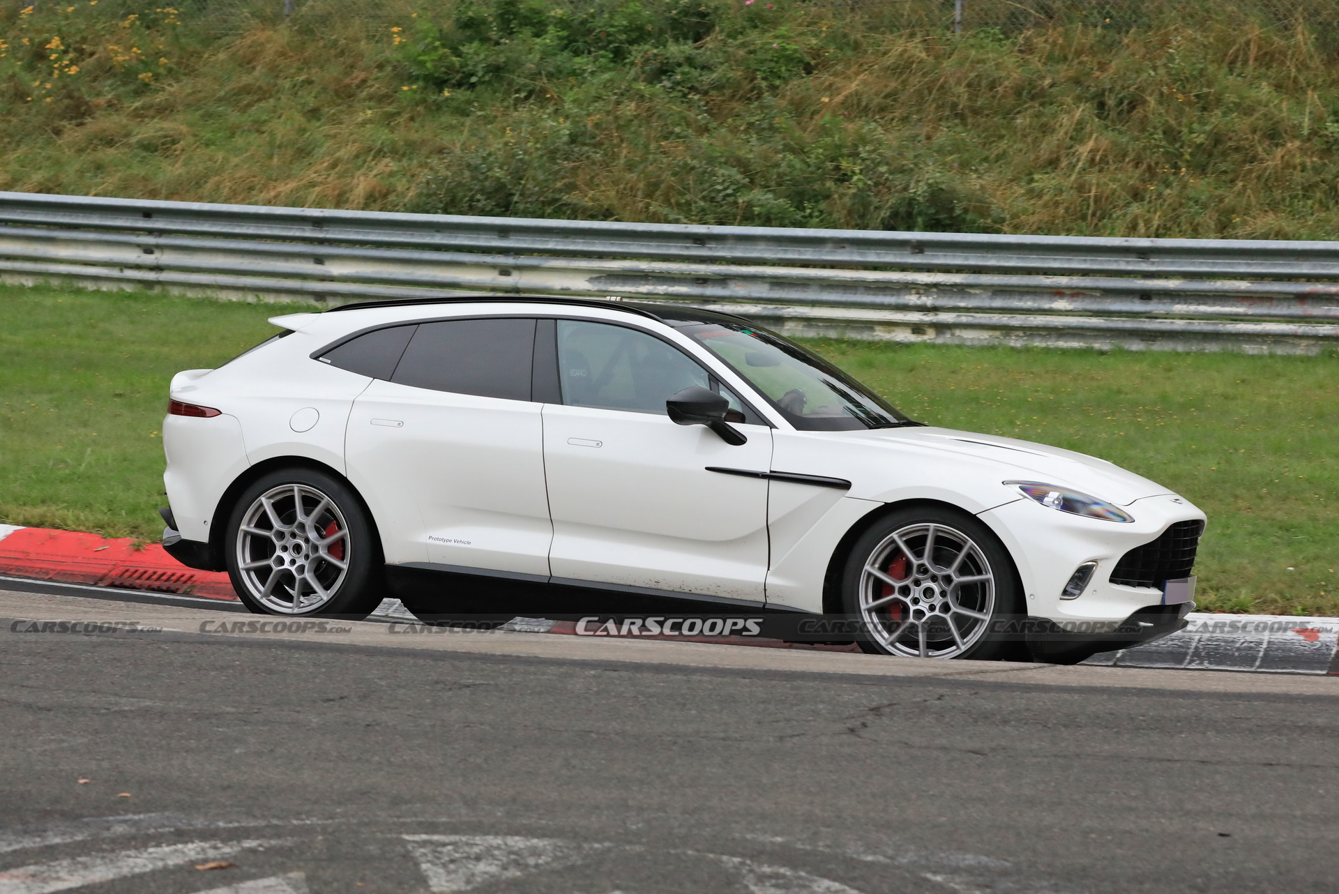 Aston Martin Is Testing Its DBX Hybrid At The ‘Ring