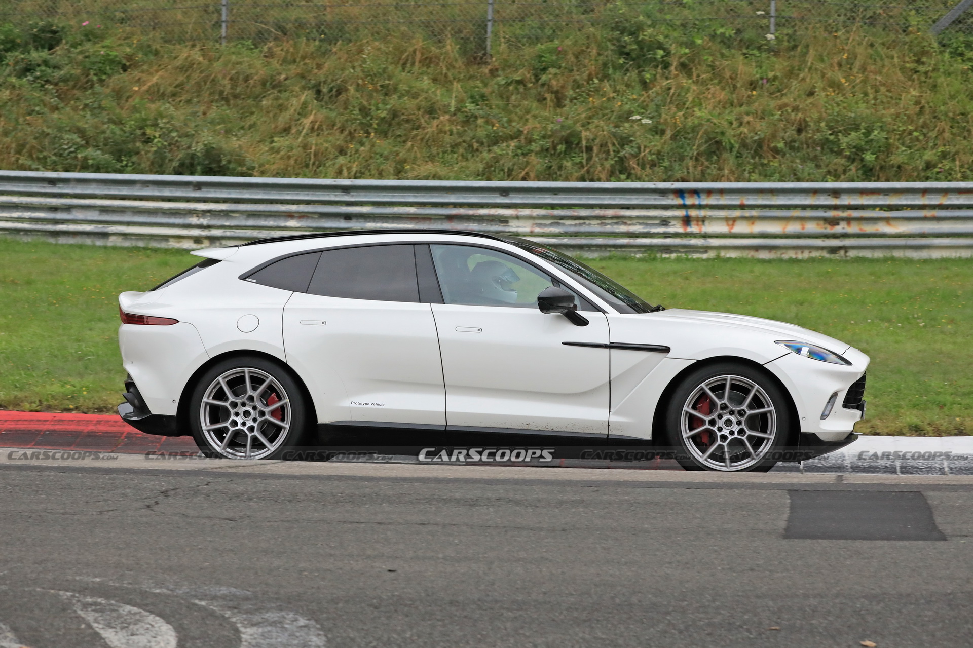 Aston Martin Is Testing Its DBX Hybrid At The ‘Ring