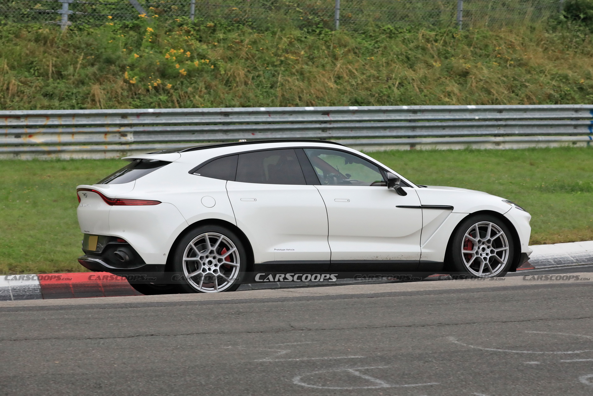 Aston Martin Is Testing Its DBX Hybrid At The ‘Ring