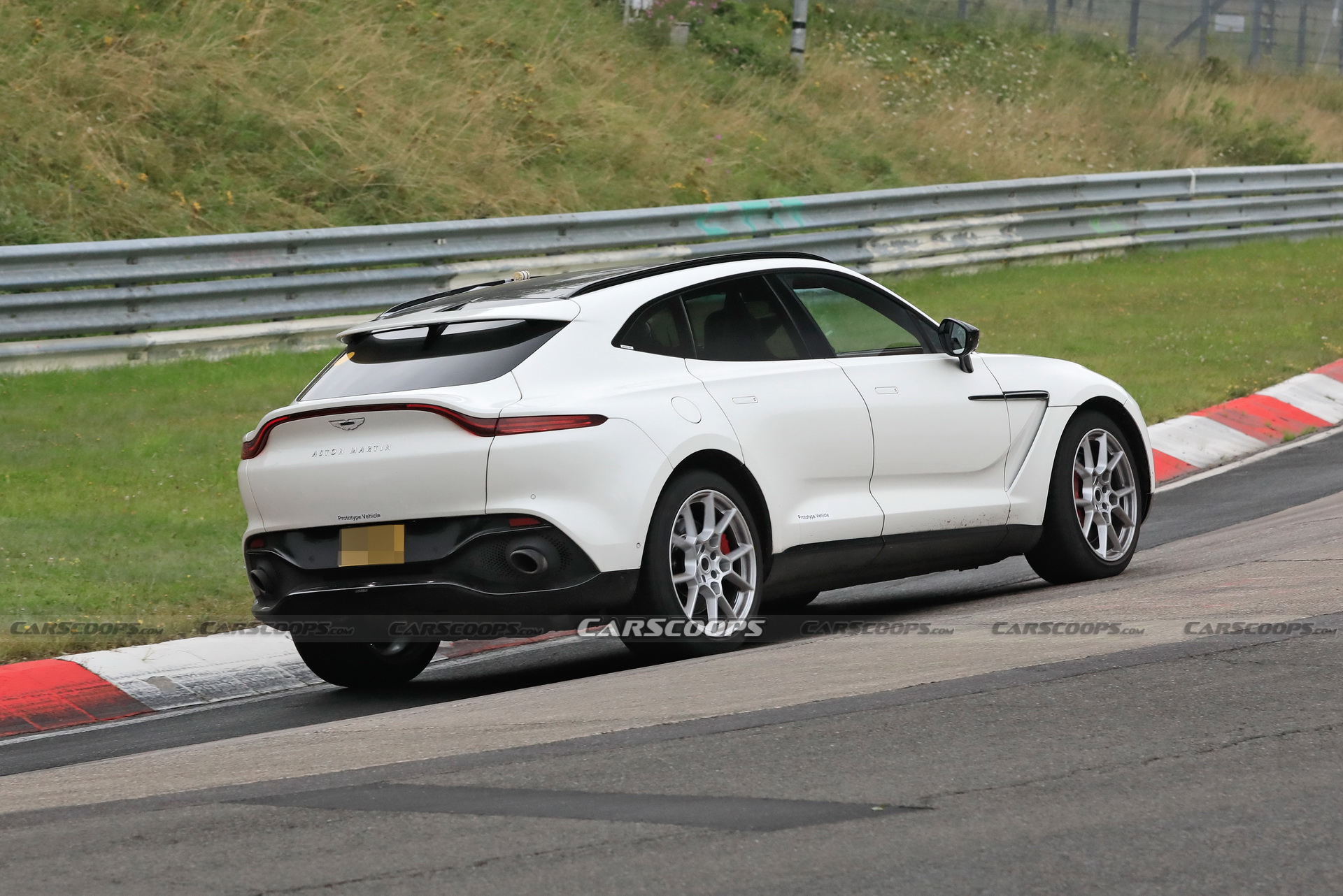 Aston Martin Is Testing Its DBX Hybrid At The ‘Ring