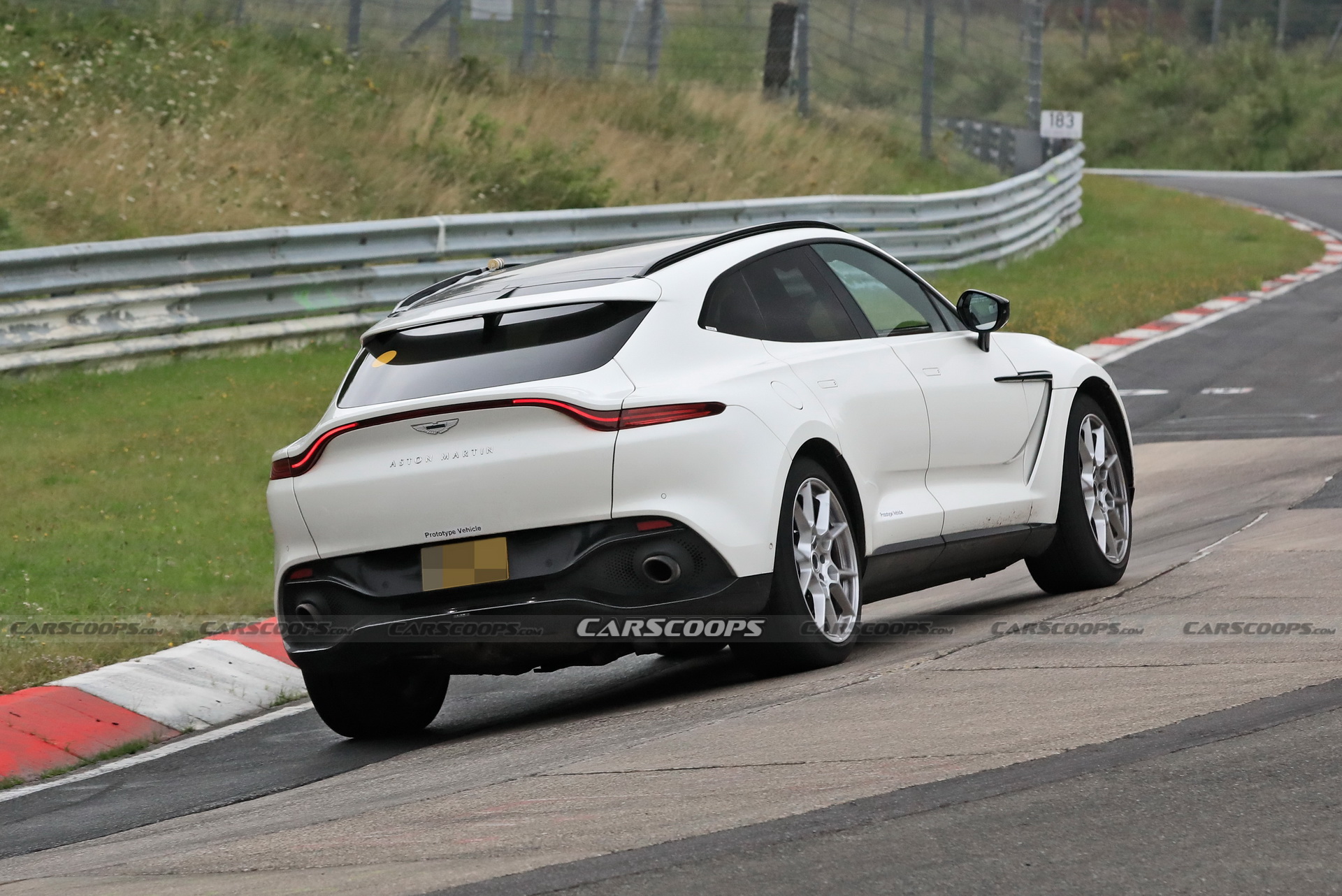 Aston Martin Is Testing Its DBX Hybrid At The ‘Ring