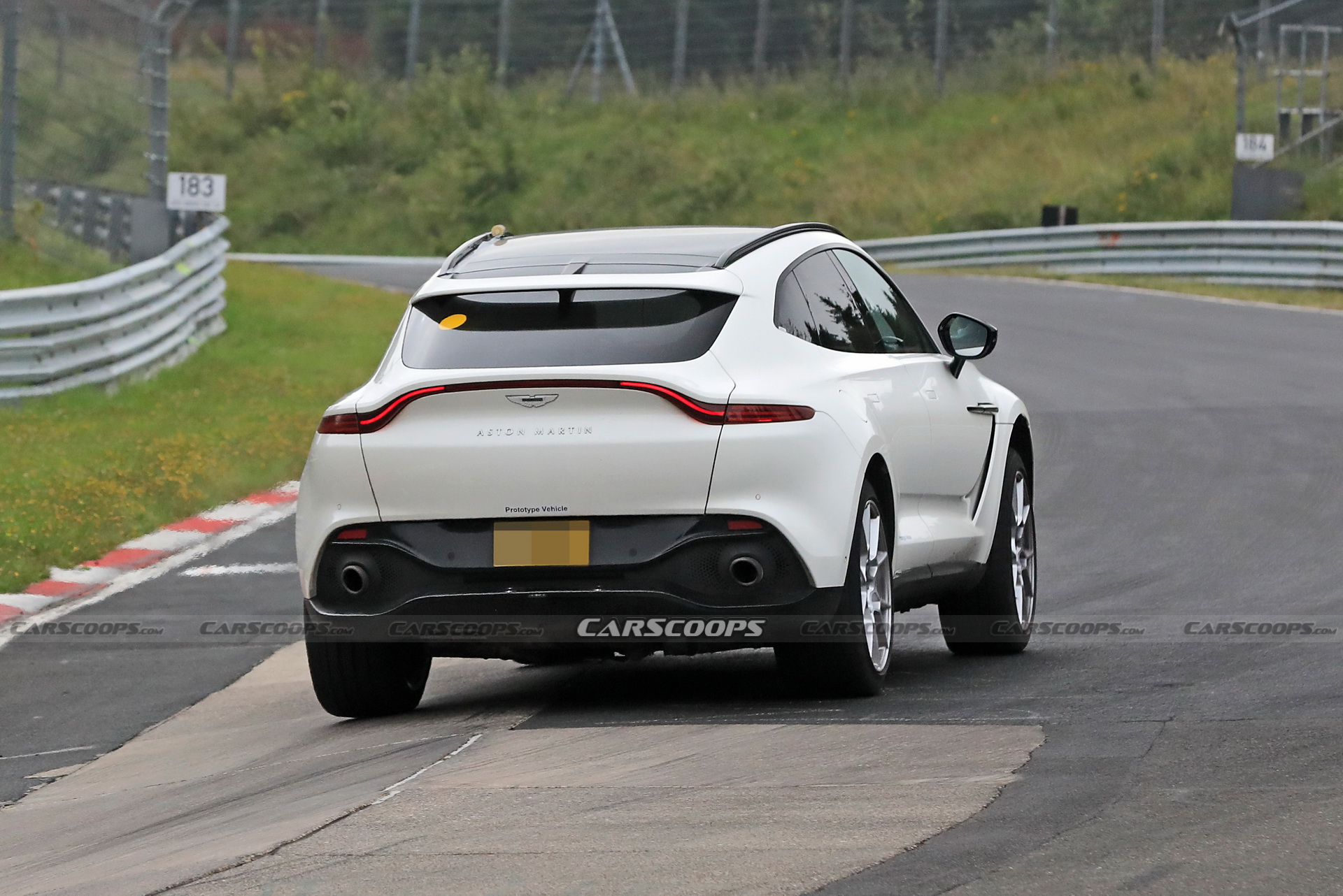 Aston Martin Is Testing Its DBX Hybrid At The ‘Ring