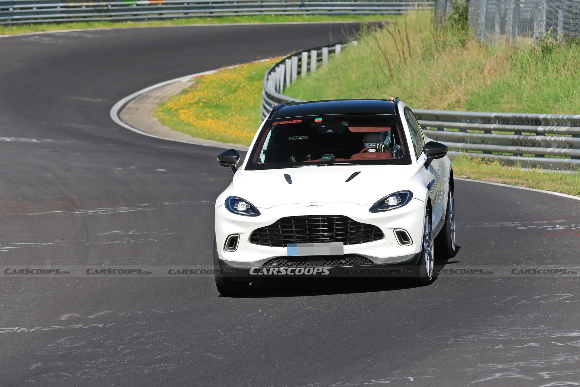 Aston Martin Is Testing Its DBX Hybrid At The ‘Ring