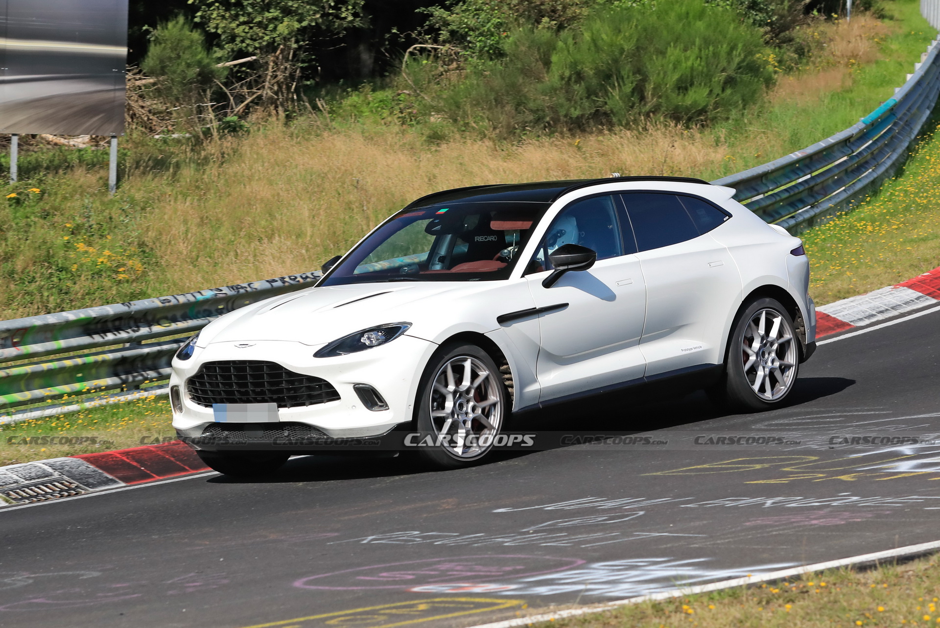 Aston Martin Is Testing Its DBX Hybrid At The ‘Ring