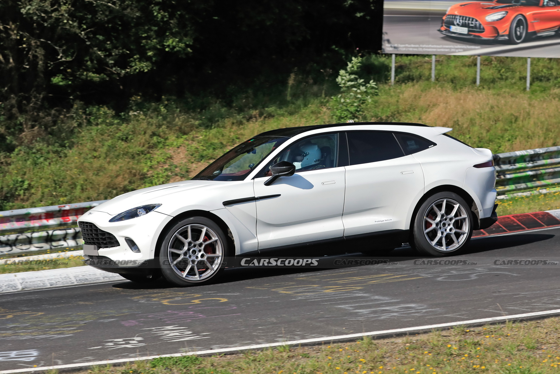 Aston Martin Is Testing Its DBX Hybrid At The ‘Ring