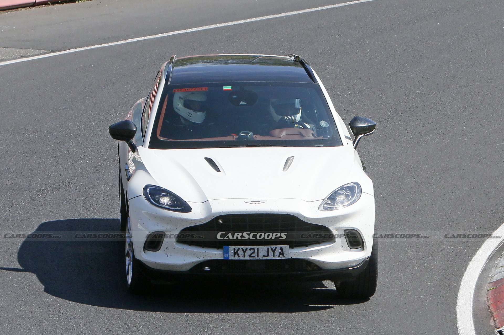 Aston Martin Is Testing Its DBX Hybrid At The ‘Ring