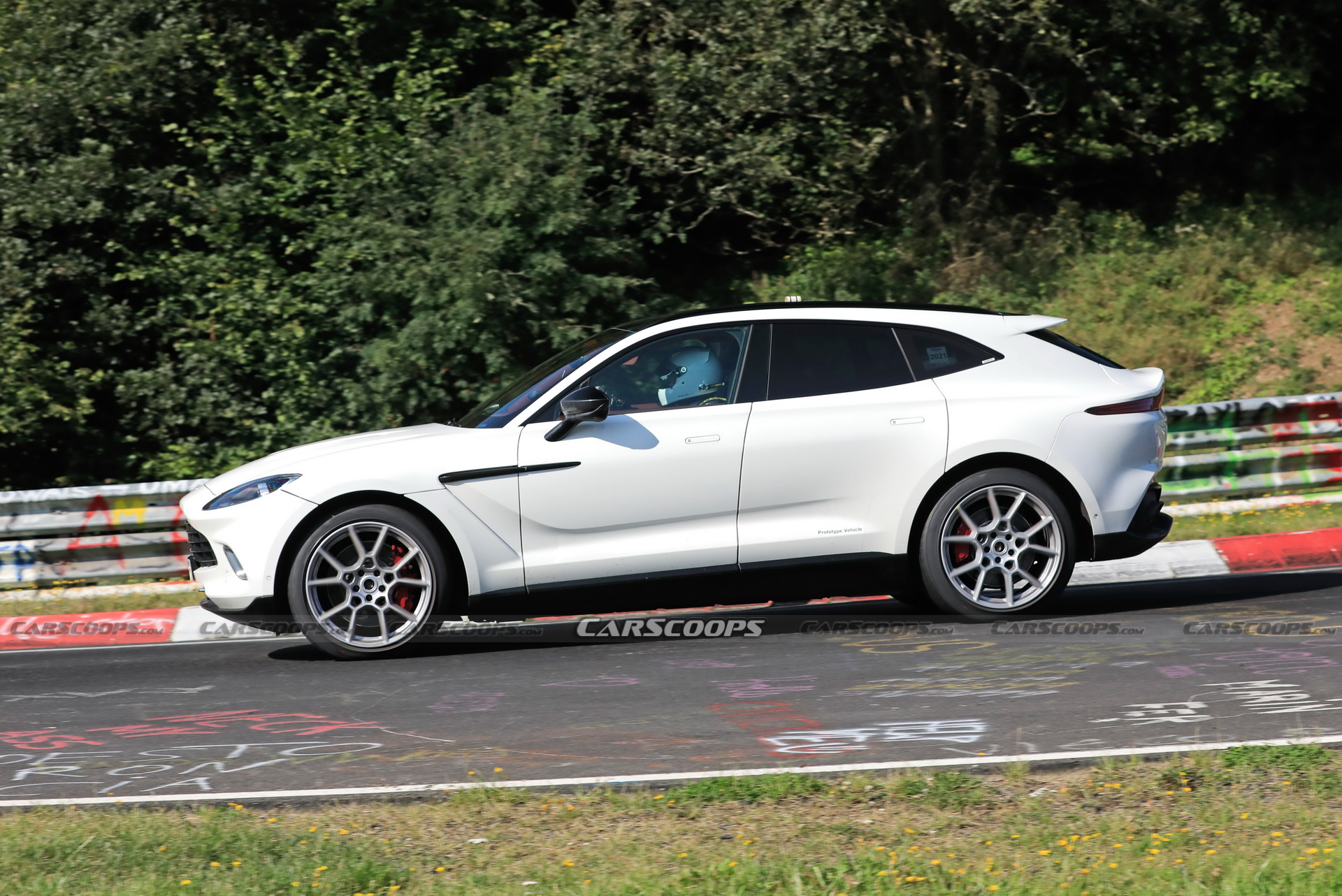 Aston Martin Is Testing Its DBX Hybrid At The ‘Ring
