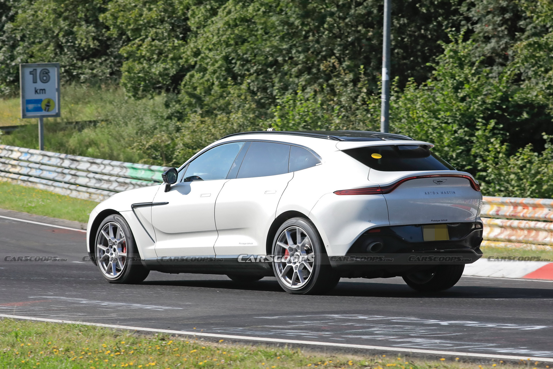 Aston Martin Is Testing Its DBX Hybrid At The ‘Ring