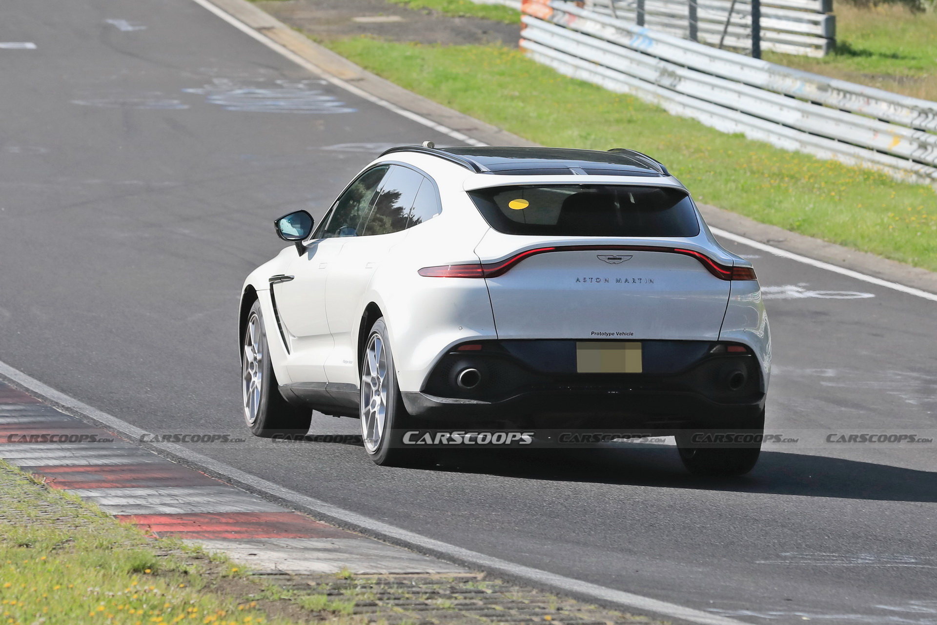 Aston Martin Is Testing Its DBX Hybrid At The ‘Ring