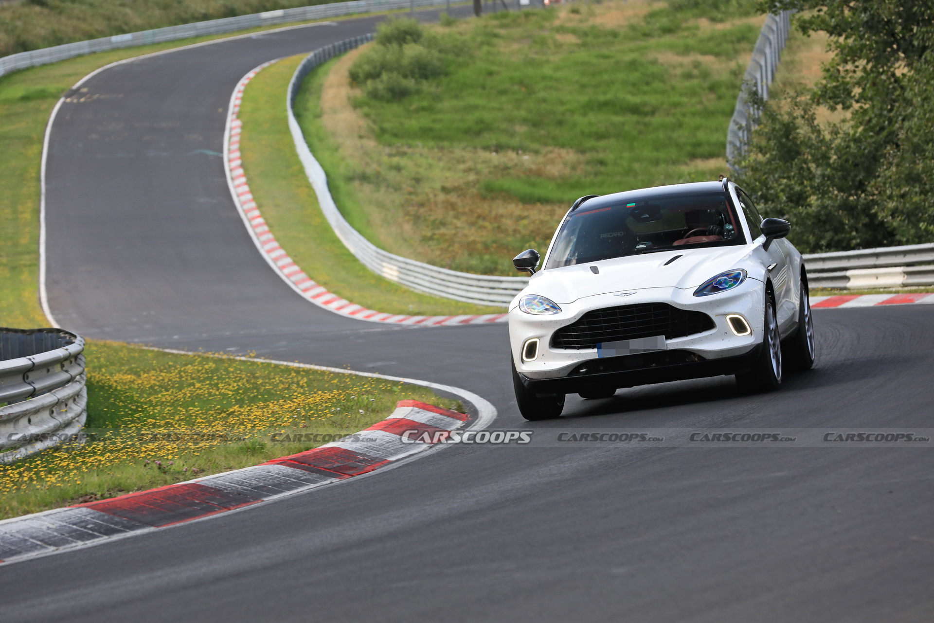 Aston Martin Is Testing Its DBX Hybrid At The ‘Ring
