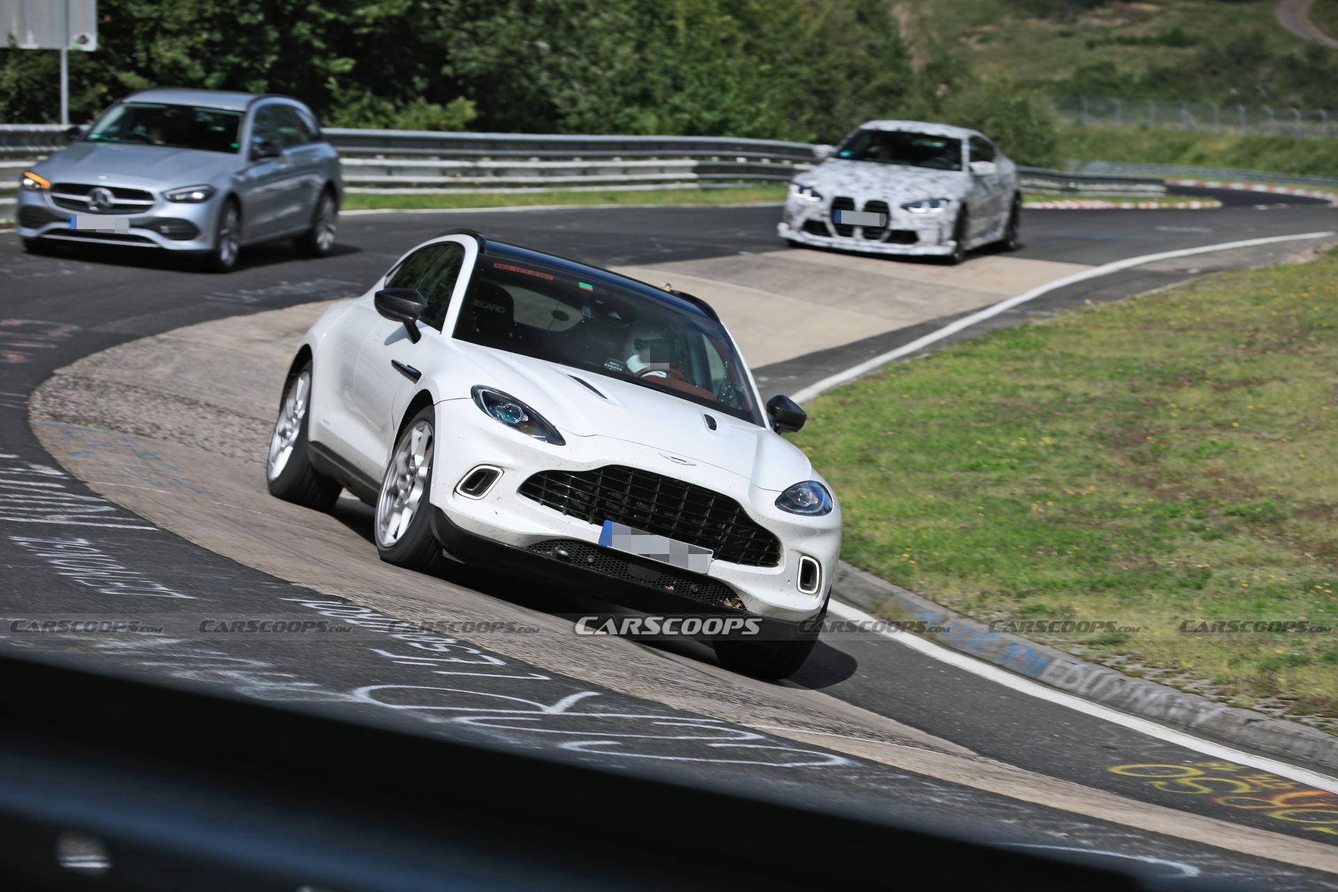 Aston Martin Is Testing Its DBX Hybrid At The ‘Ring