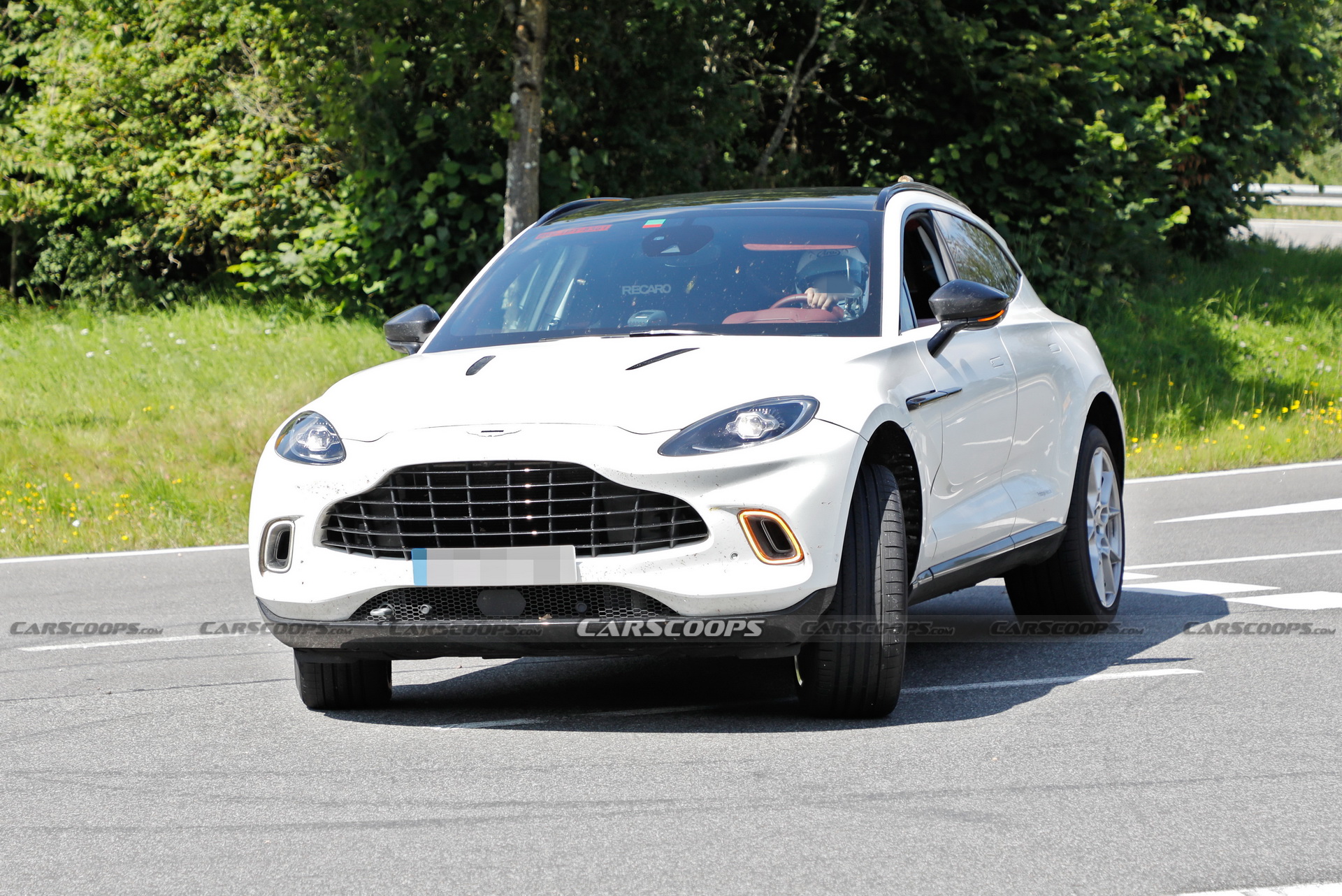 Aston Martin Is Testing Its DBX Hybrid At The ‘Ring