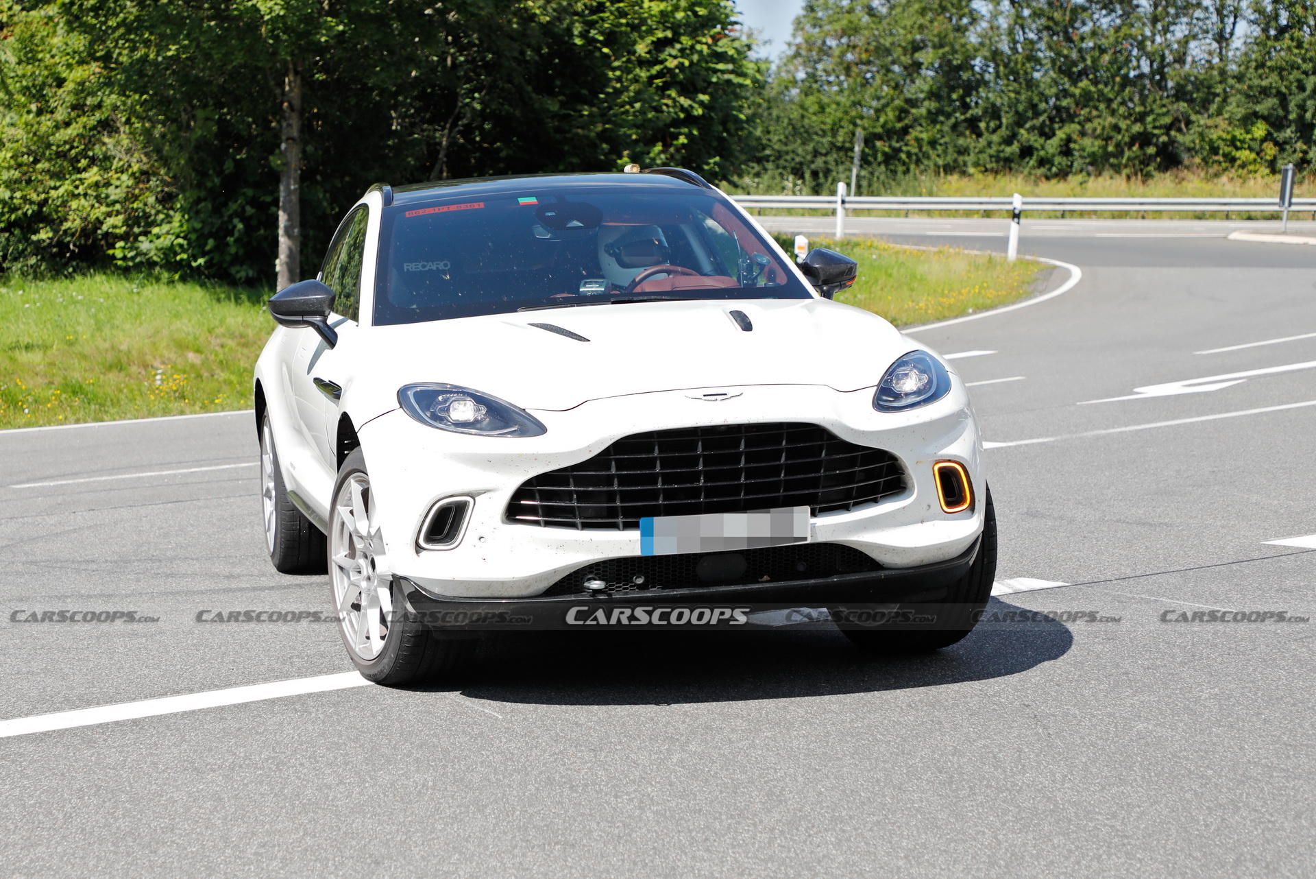 Aston Martin Is Testing Its DBX Hybrid At The ‘Ring