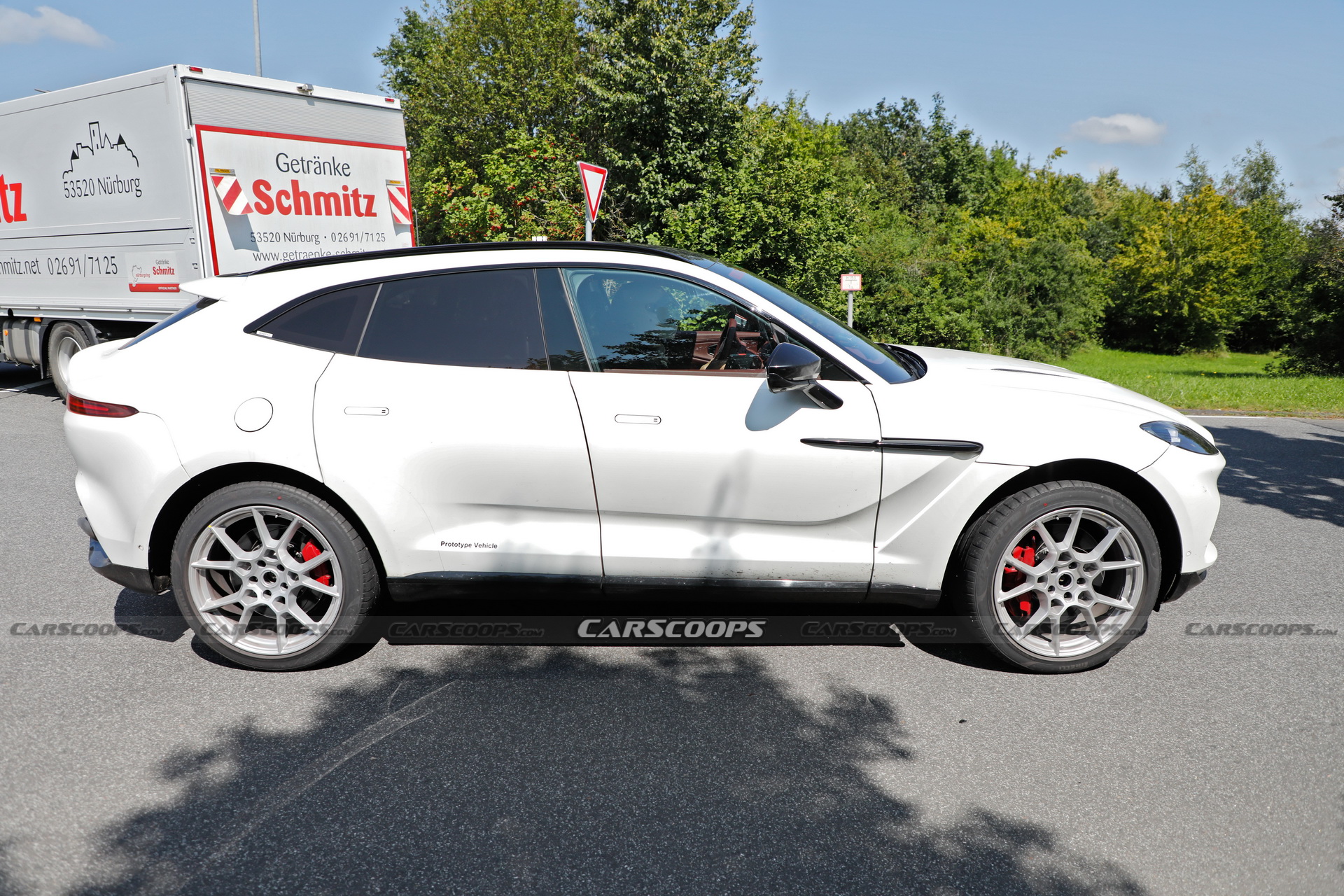 Aston Martin Is Testing Its DBX Hybrid At The ‘Ring