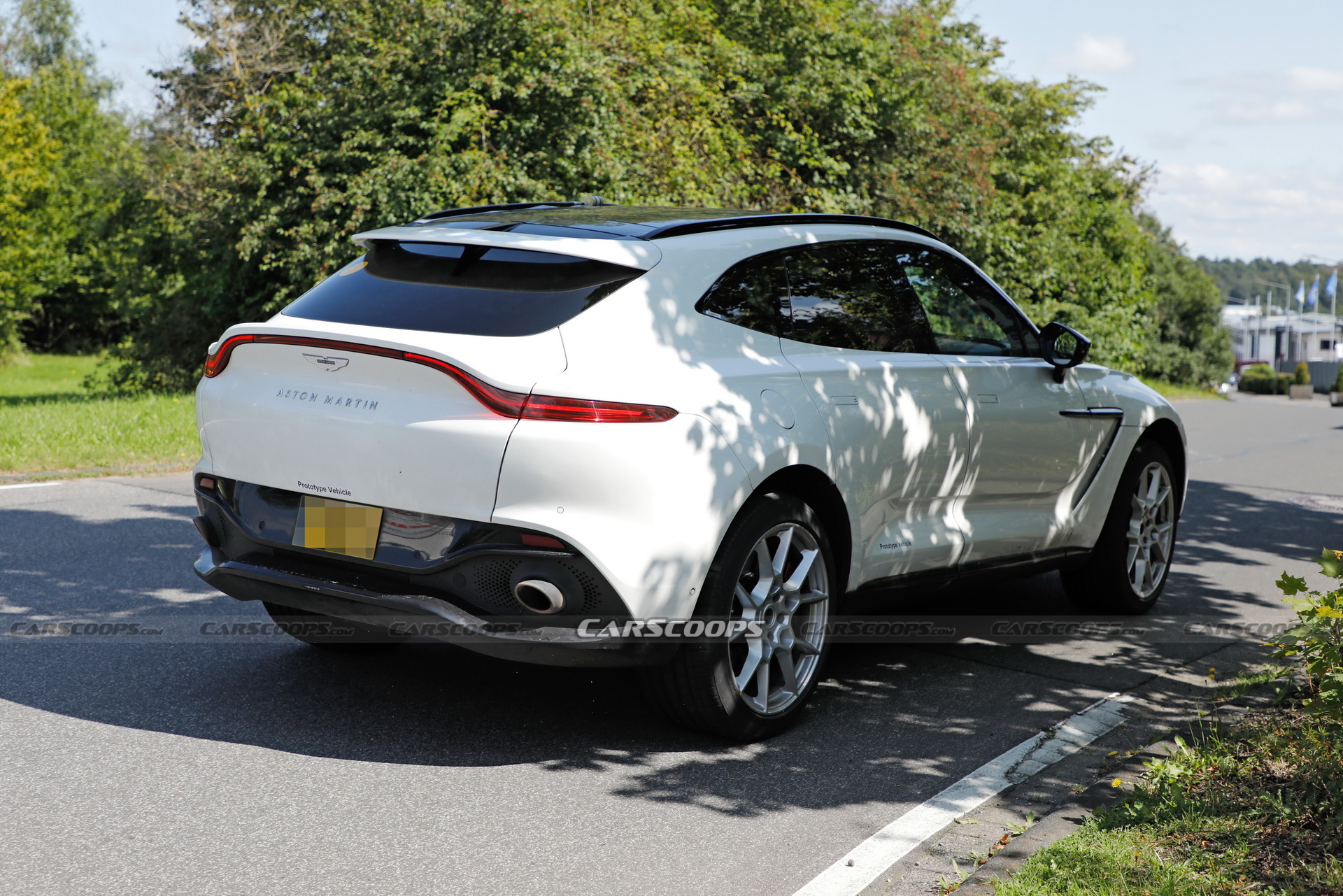 Aston Martin Is Testing Its DBX Hybrid At The ‘Ring