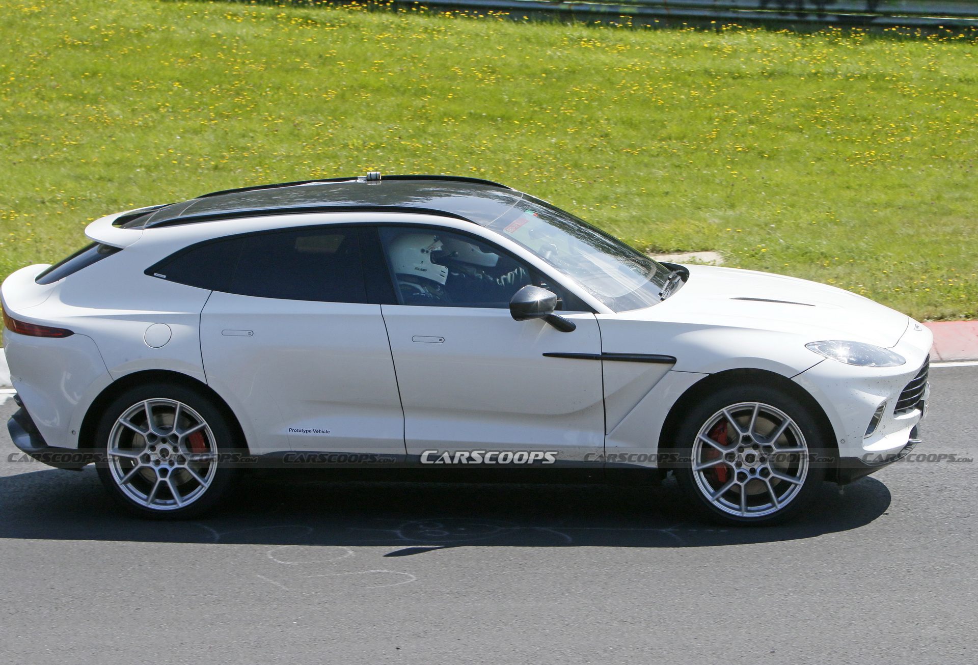 Aston Martin Is Testing Its DBX Hybrid At The ‘Ring