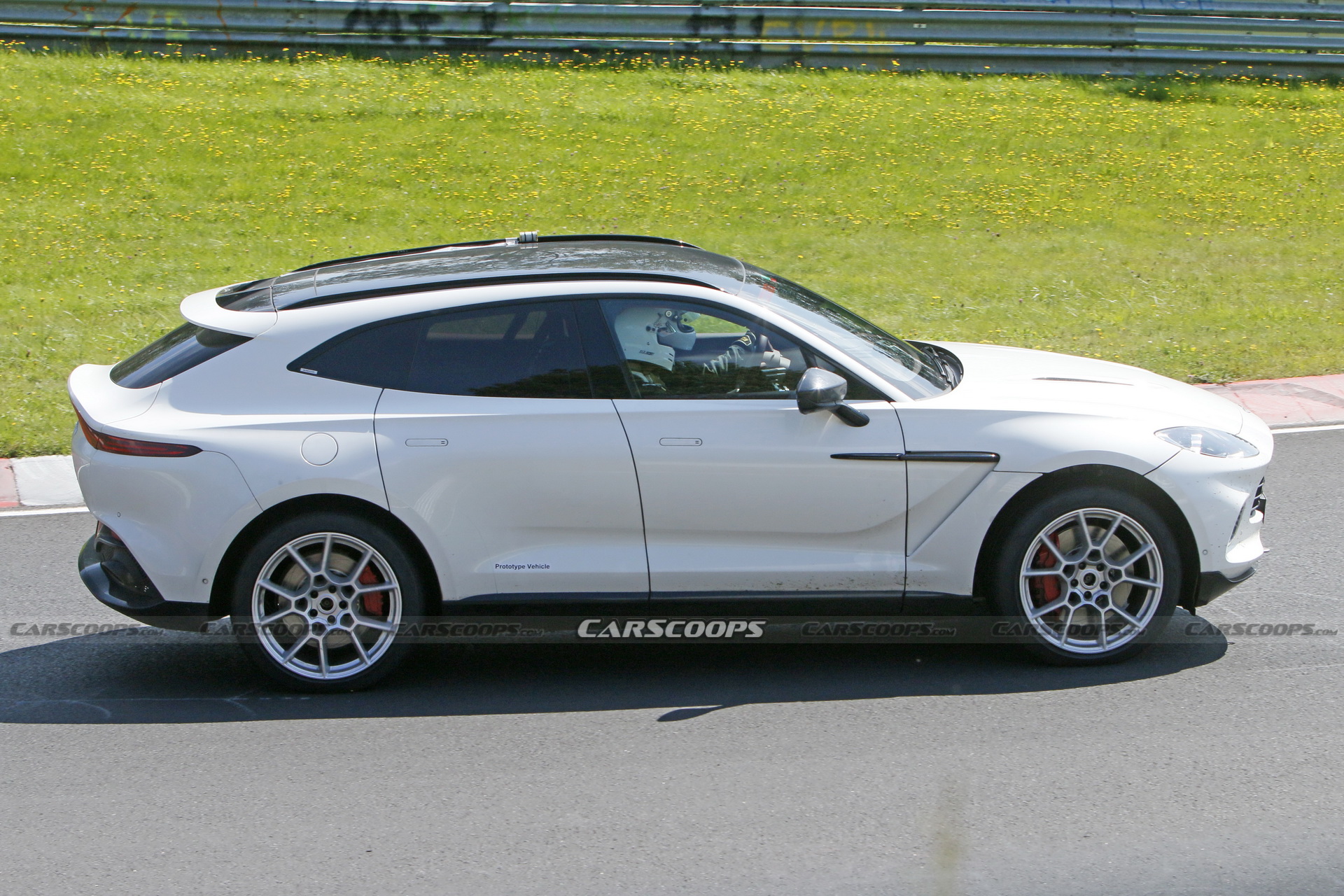 Aston Martin Is Testing Its DBX Hybrid At The ‘Ring