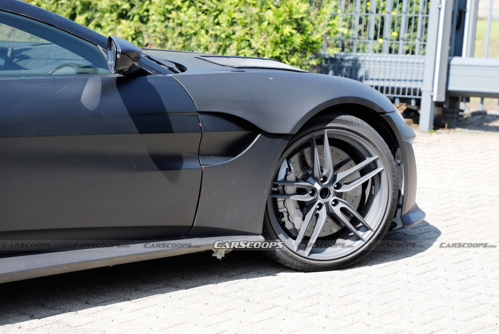 Hotter Aston Martin Vantage Prototype Spied Possibly Hiding A V12 Engine