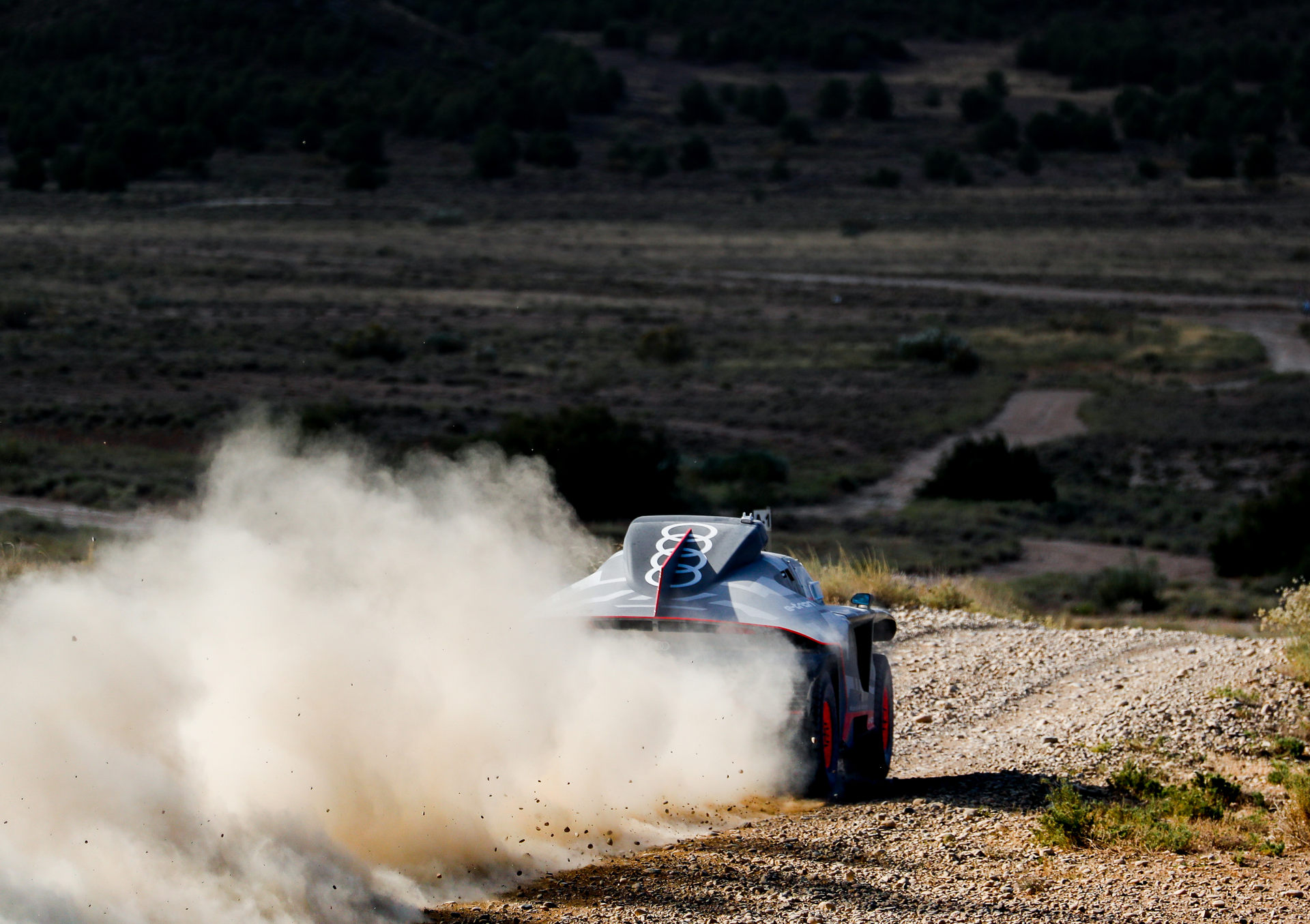 Audi RS Q E-Tron Completes Eight-Day Spanish Test For Dakar Preparations