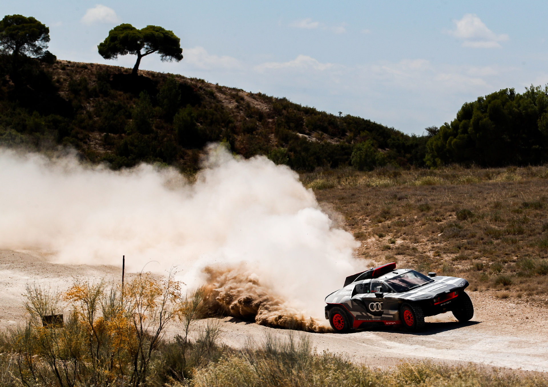 Audi RS Q E-Tron Completes Eight-Day Spanish Test For Dakar Preparations