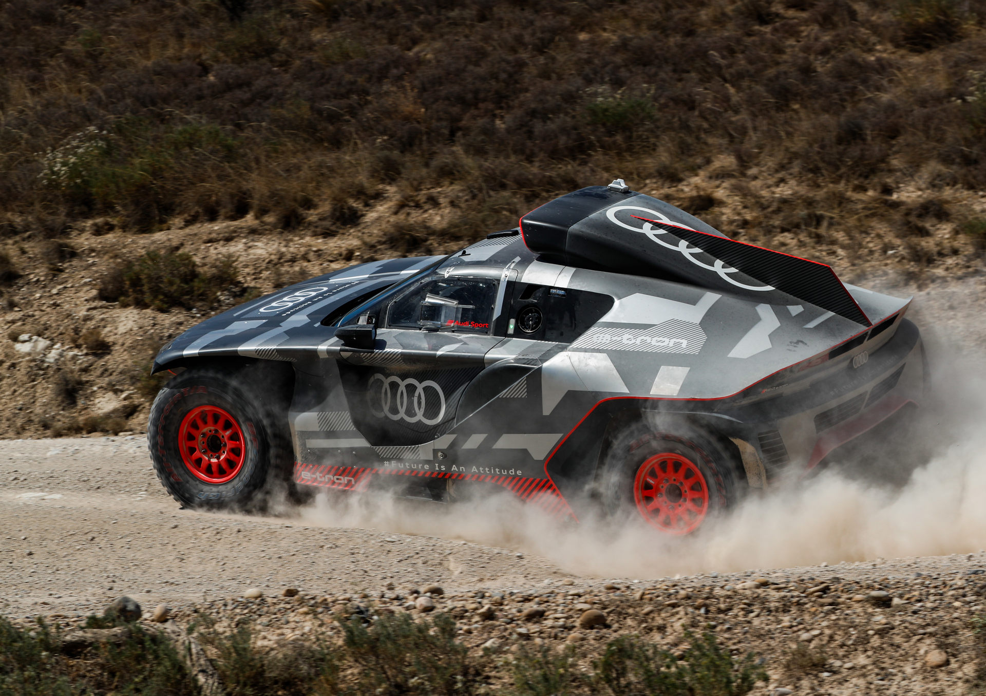 Audi RS Q E-Tron Completes Eight-Day Spanish Test For Dakar Preparations