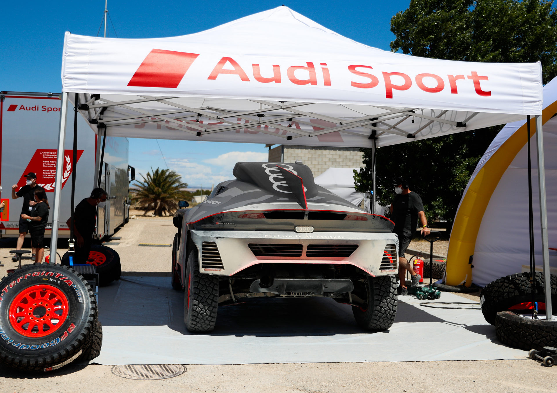 Audi RS Q E-Tron Completes Eight-Day Spanish Test For Dakar Preparations