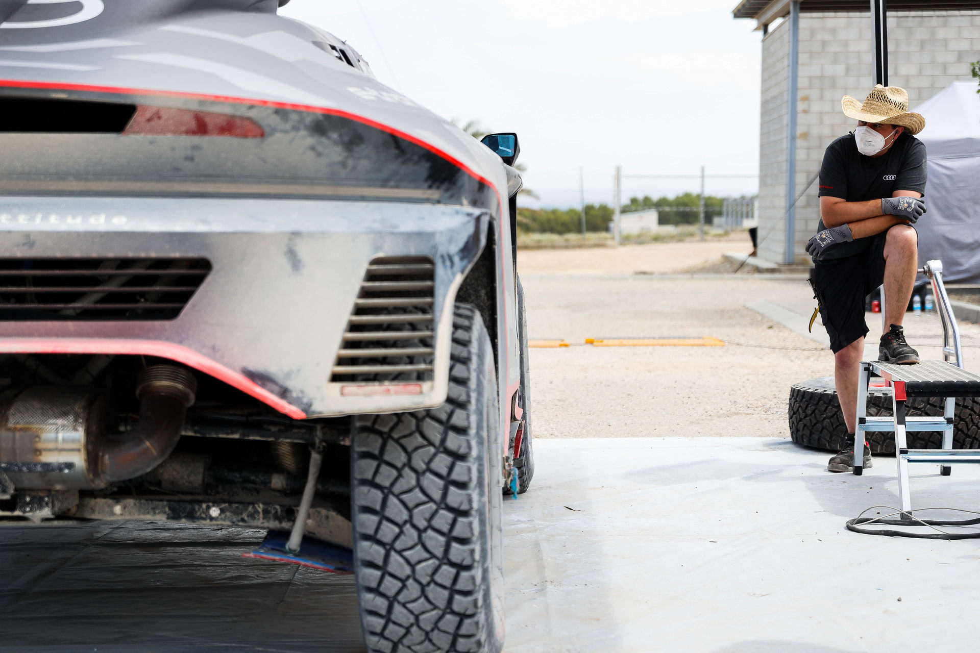 Audi RS Q E-Tron Completes Eight-Day Spanish Test For Dakar Preparations
